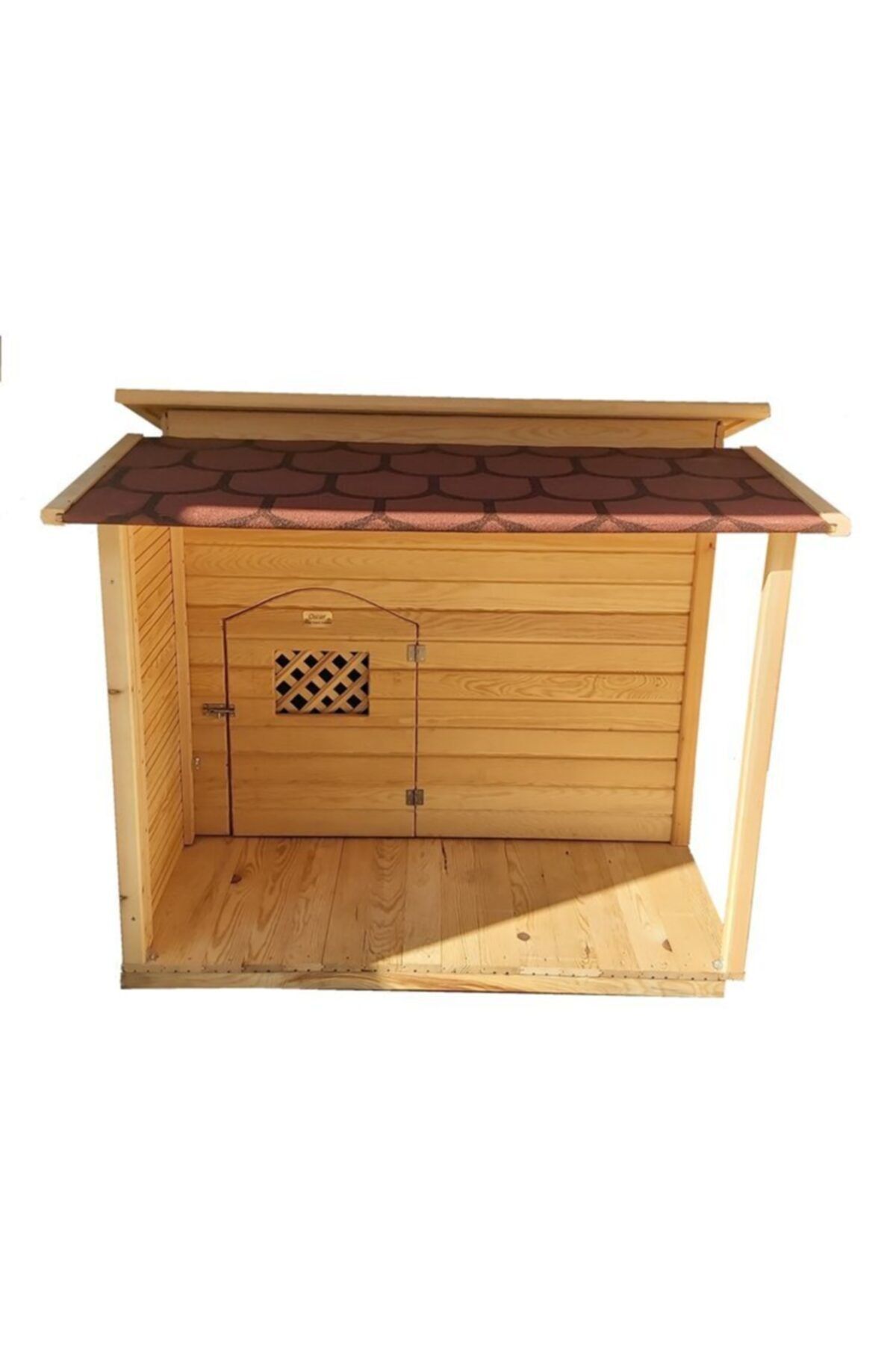 Oscar Ahşap Köpek Kulbesi Paşa Izolasyonlu L Orta Boy