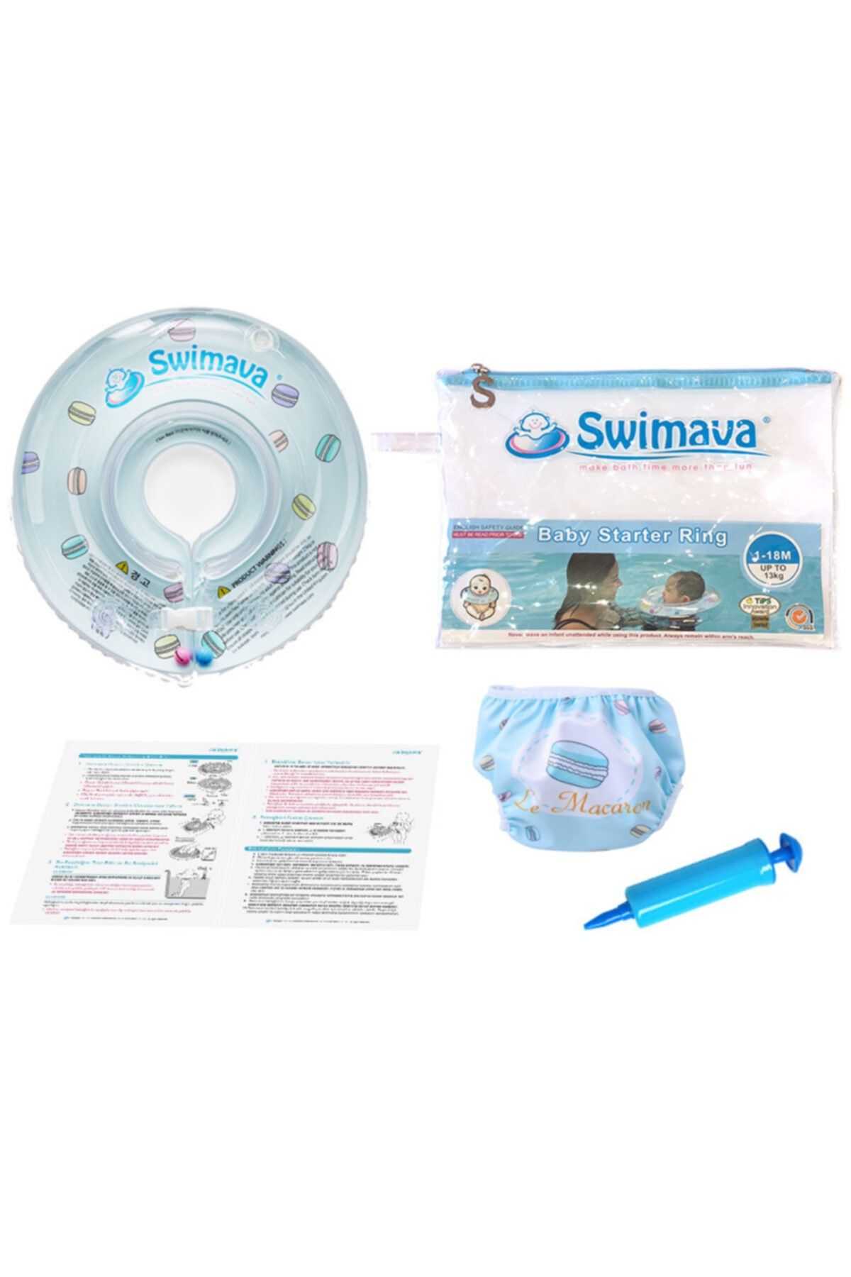 SWIMAVA Unisex Makaron Set