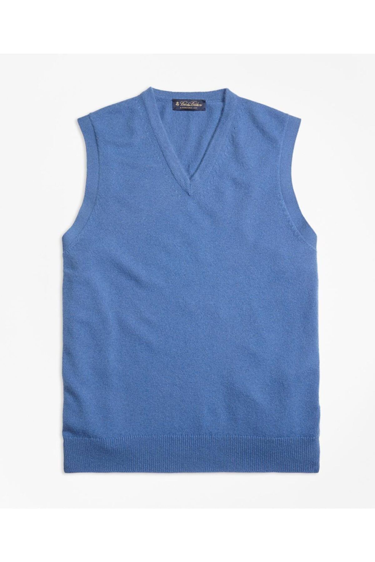 BROOKS BROTHERS Erkek Mavi Süveter