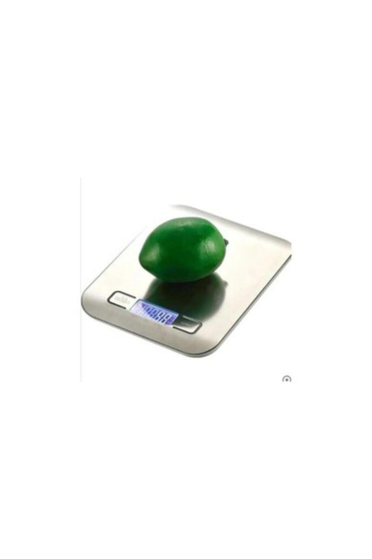caddeoutlet Dijital Hassas Led Ekran Mutfak Terazisi 5 Kg - Inox