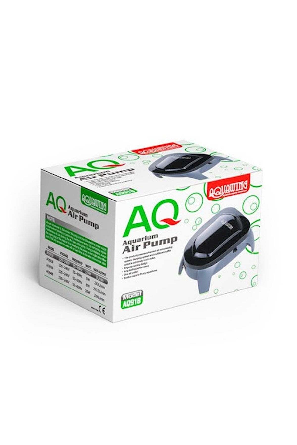 Aquawing A-q918 Tek Çıkışlı Akvaryum Hava Motoru 2,5 Watt