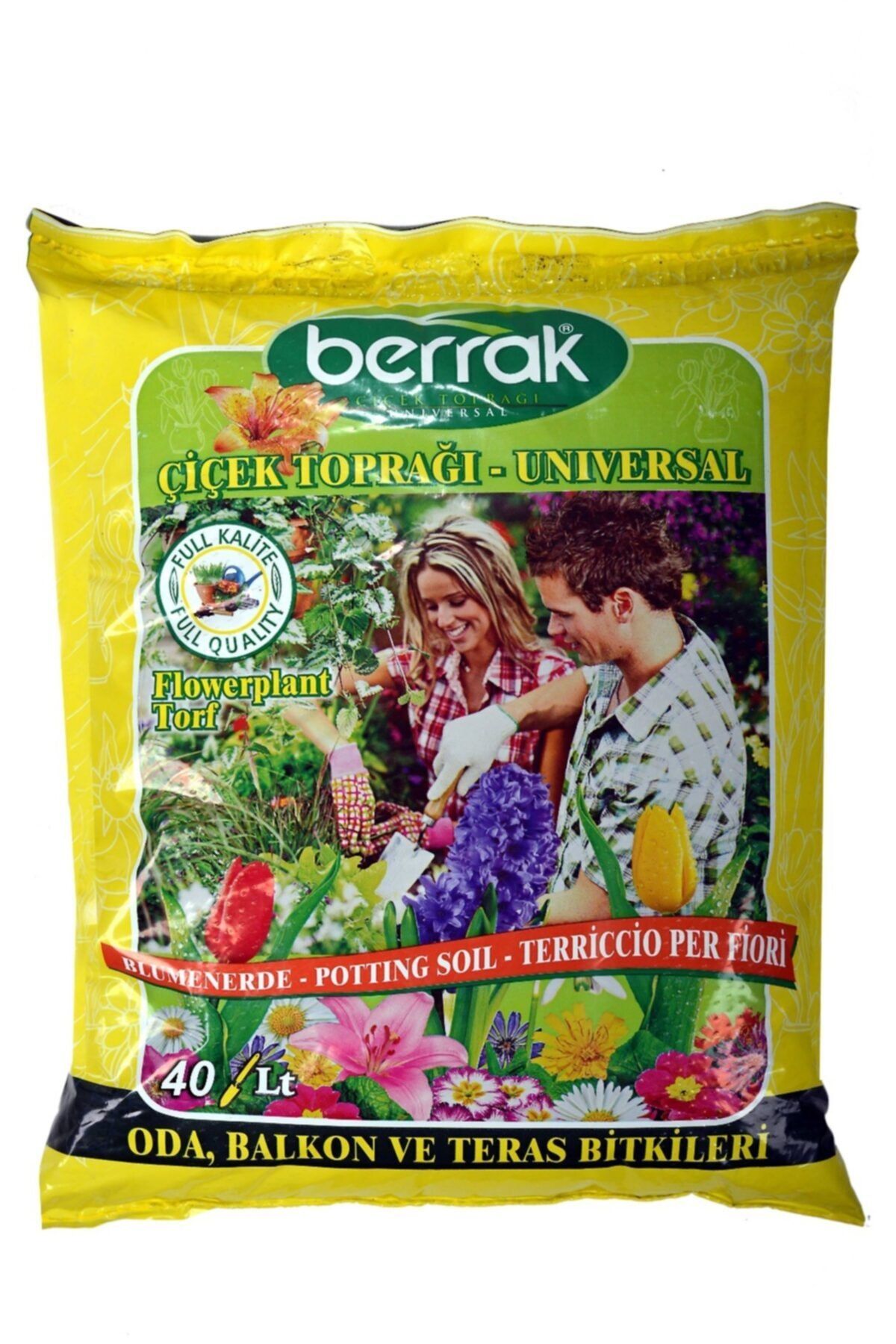 berrak çiçek Berrak Torf - Organik Çiçek Toprağı 40 Lt.