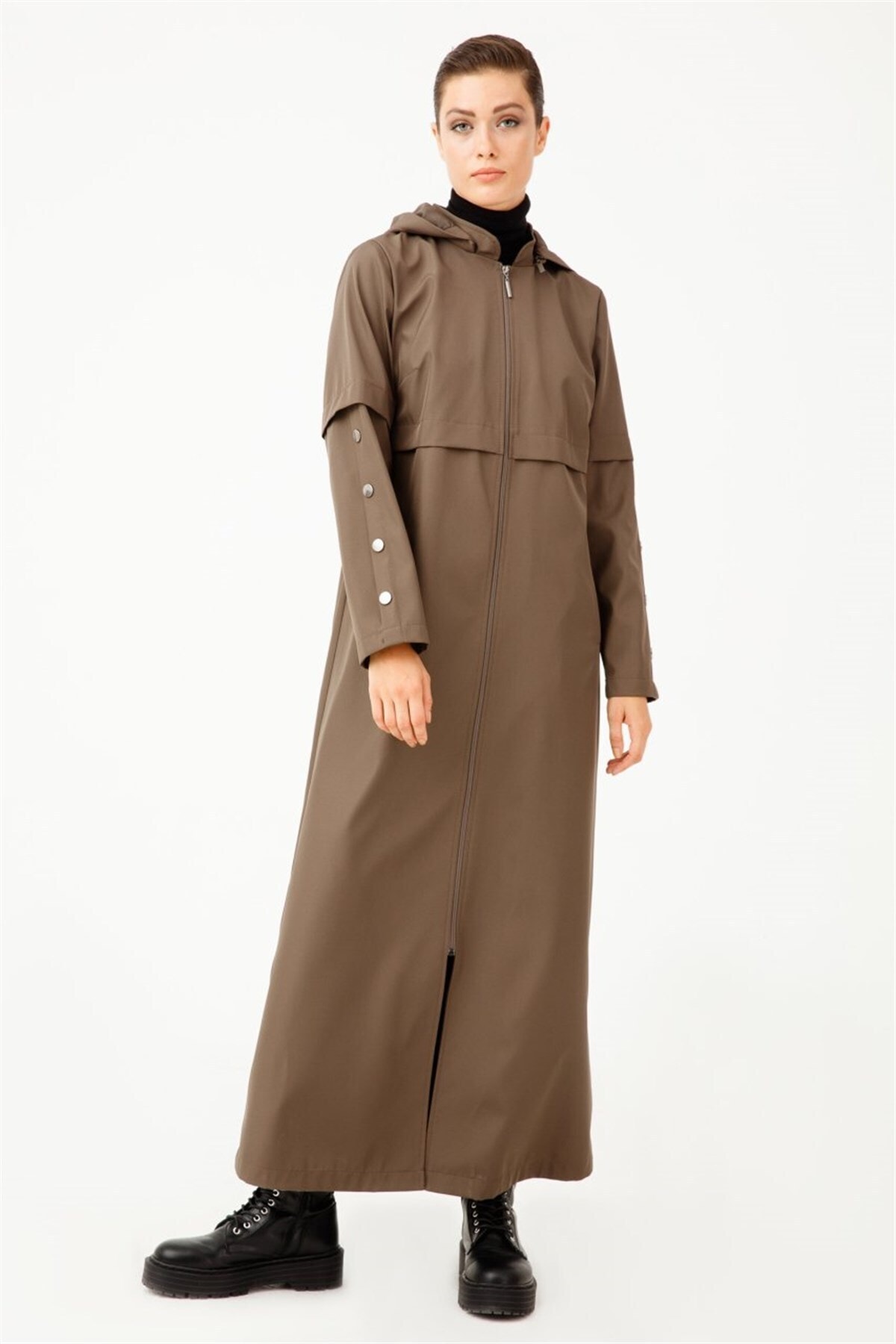 Micca Kadın Haki Pardesü