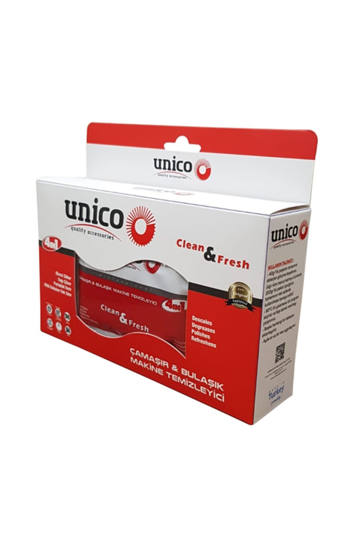 Unico Çamaşır Makinesi Kir Ve Kireç Önleyici 5x40gr