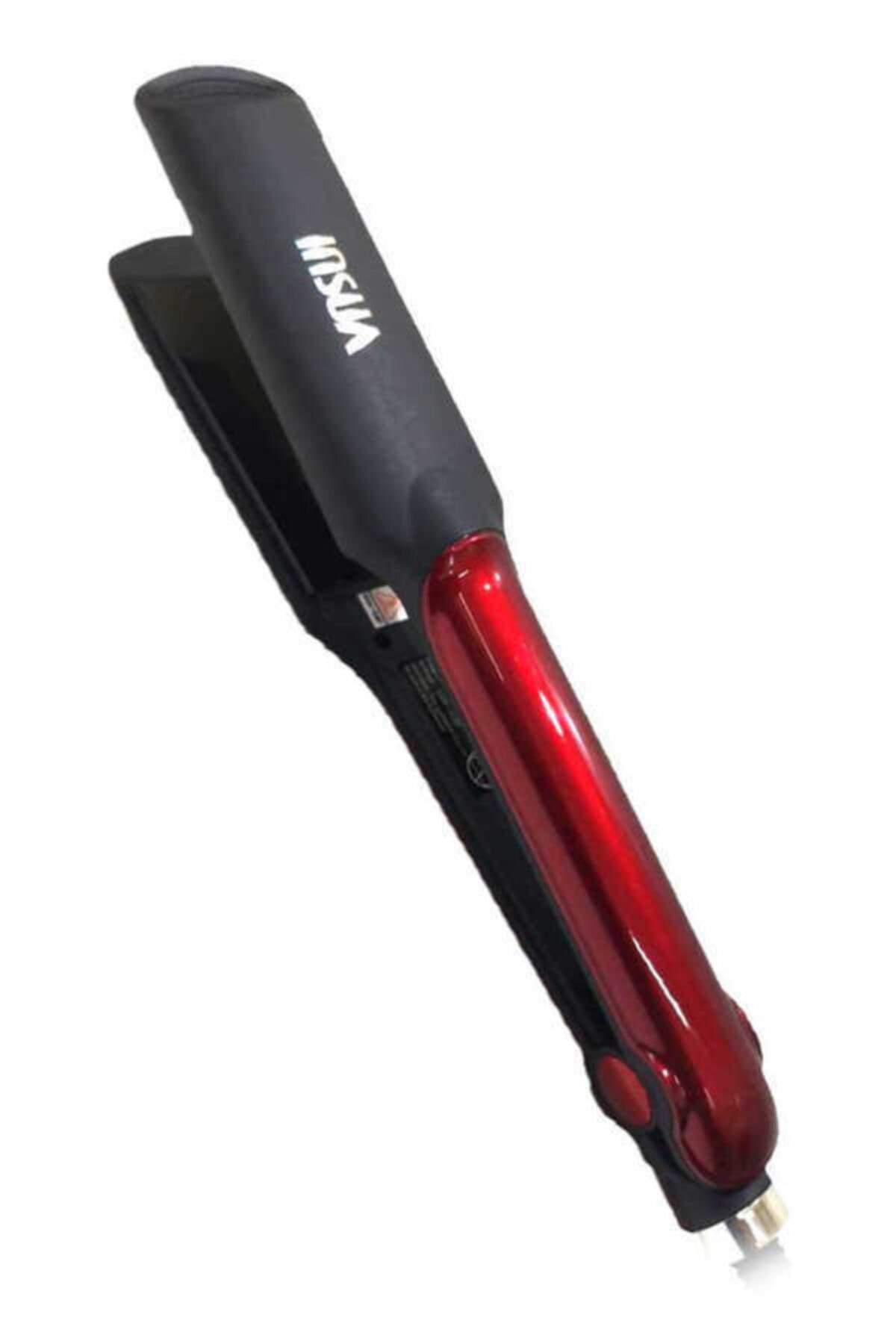 Insua Kırmızı 2 In 1 Saç Düzleştirici Ve Saç Maşası