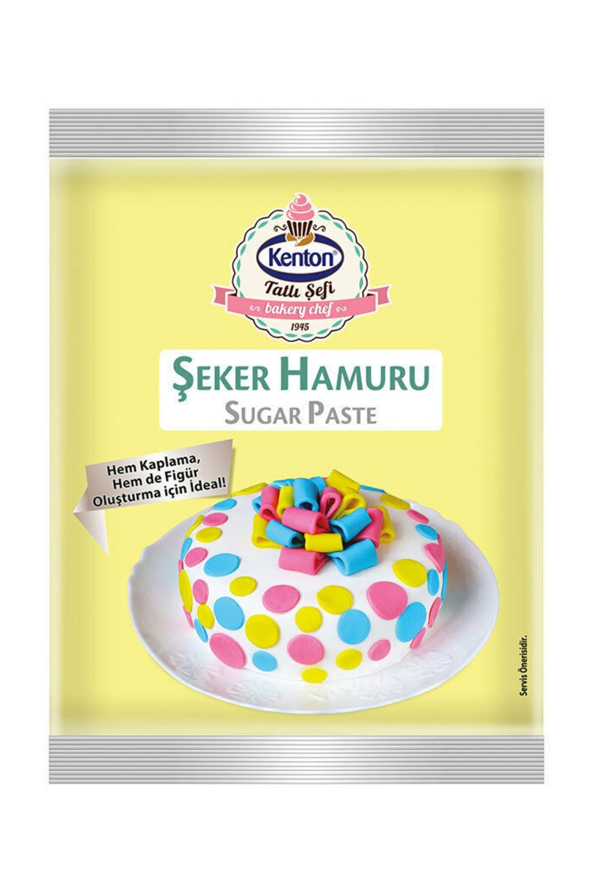 Kenton Seker Hamuru Pembe-Sarı 400 gr