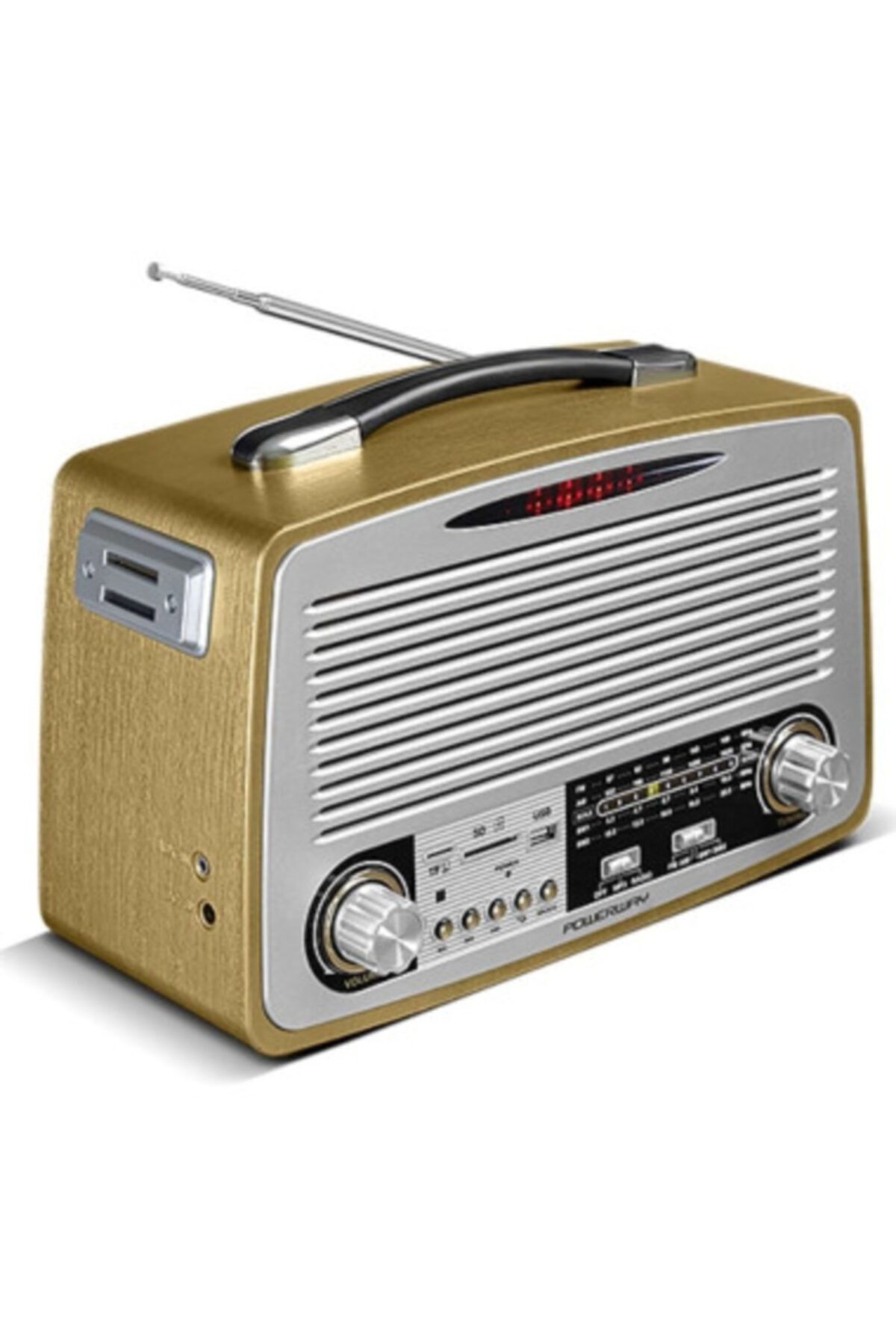 POWERWAY Nostalji Radyo Nsj07 Bluetooth+fm Radyo+usb+sd Kart