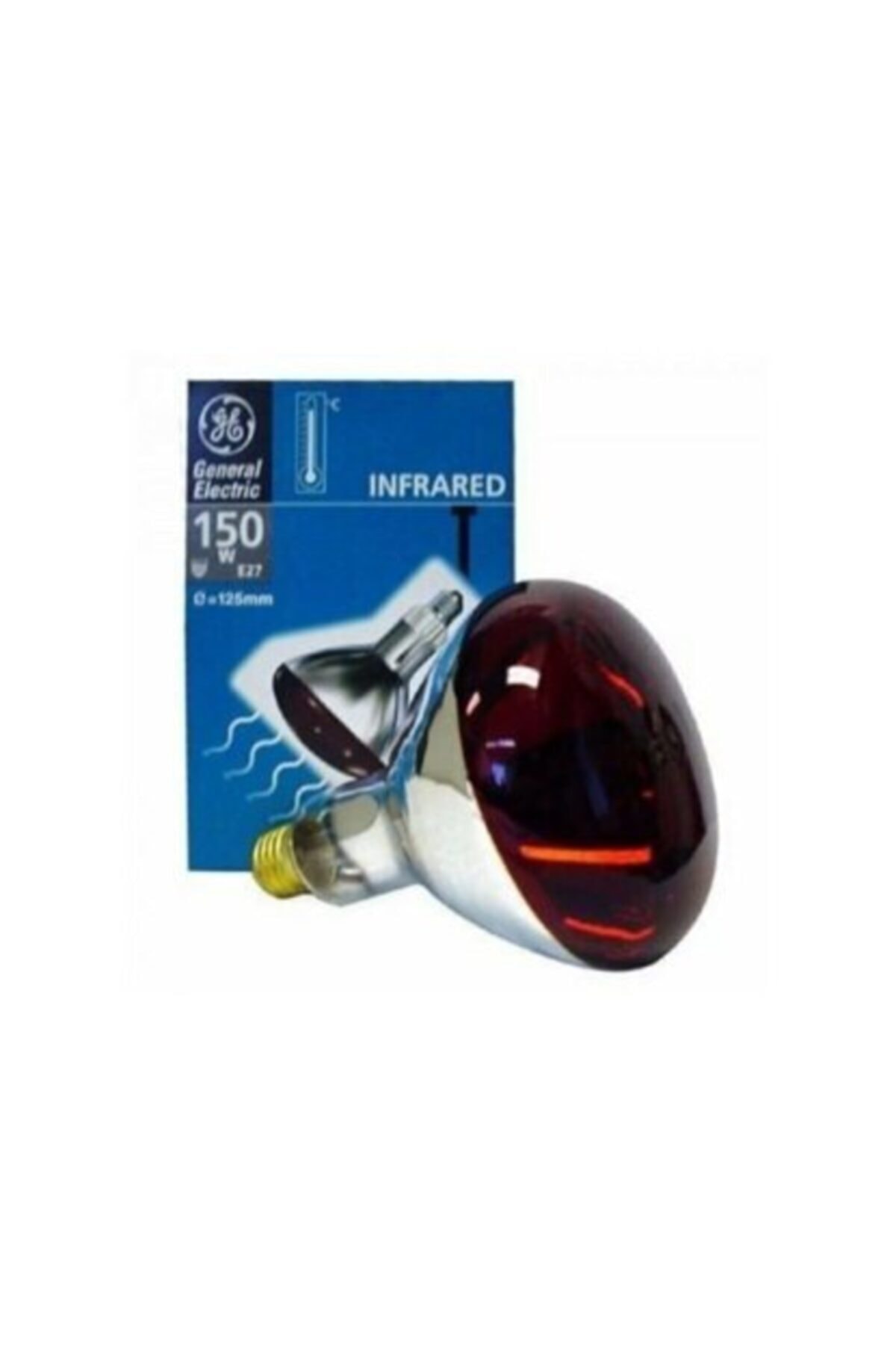 General Elektric 150 W Infrared Ampul Isıtıcılı Lamba Kırmızı Inf150k