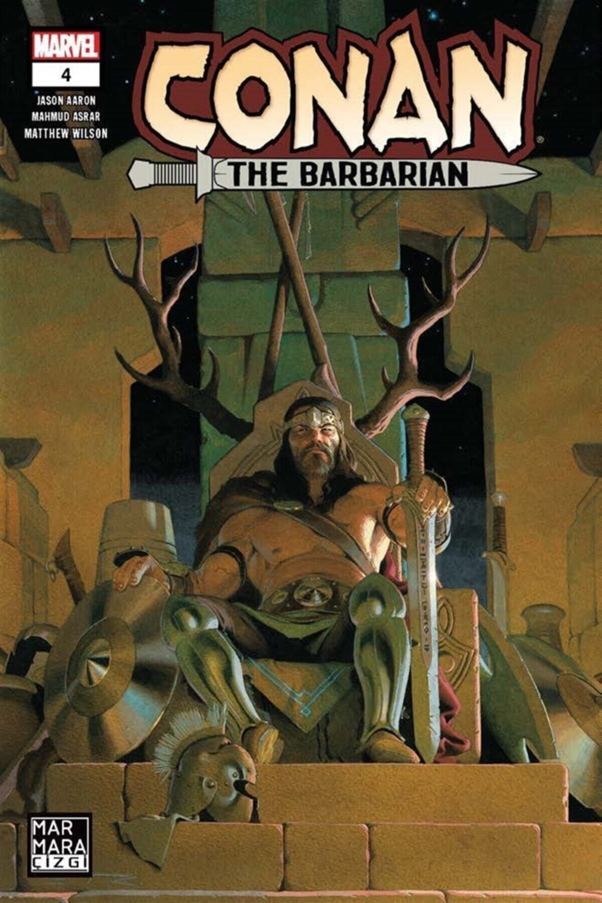 Marmara Çizgi Yayınları Conan The Barbarian-4