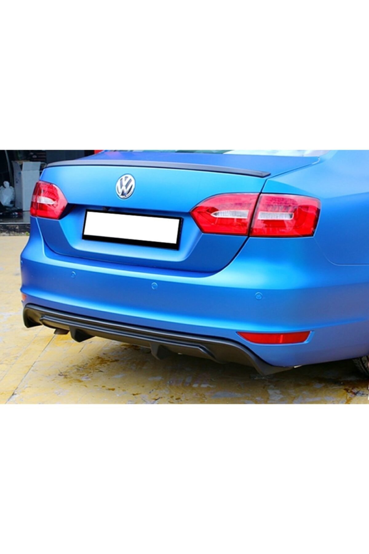 Universal Volkswagen Jetta Difüzör Arka Tampon Piano Black 2011-2014