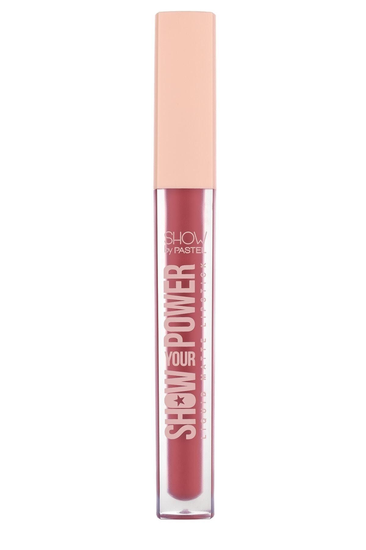 Pastel Show by Pastel - Show Your Power Liquid Matte Lipstick No: 605