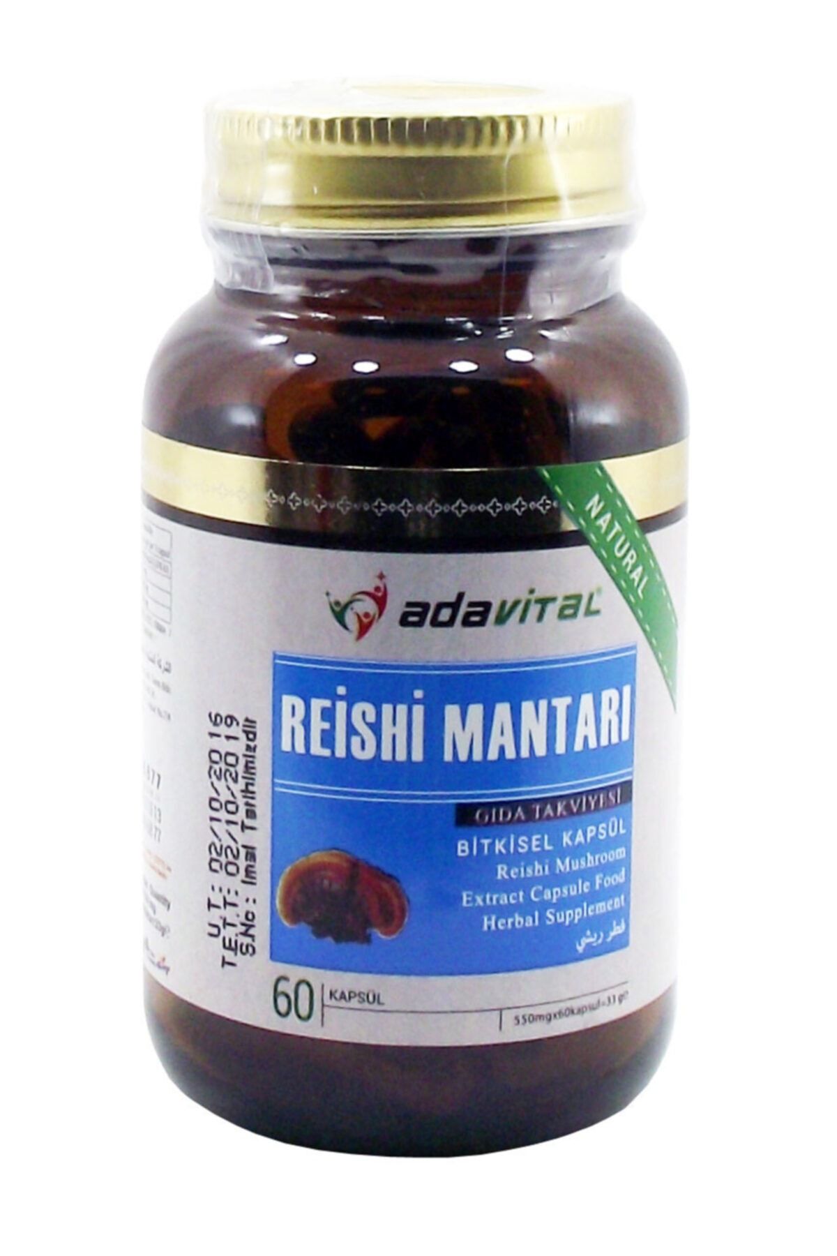 Vital Reishi Mantarı 60'lı Kapsül