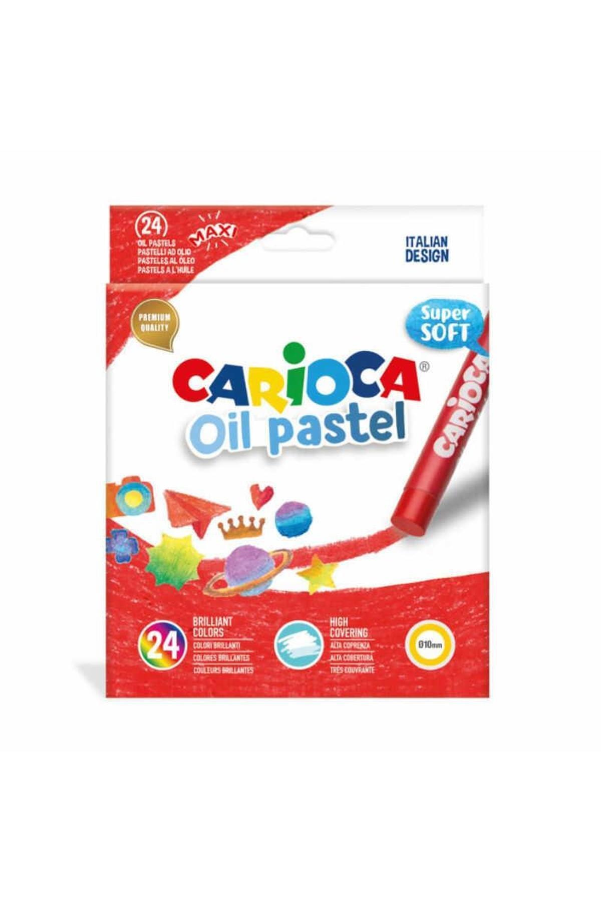 CARIOCA 24 Renk Süper Yumuşak Pastel Boya 43278