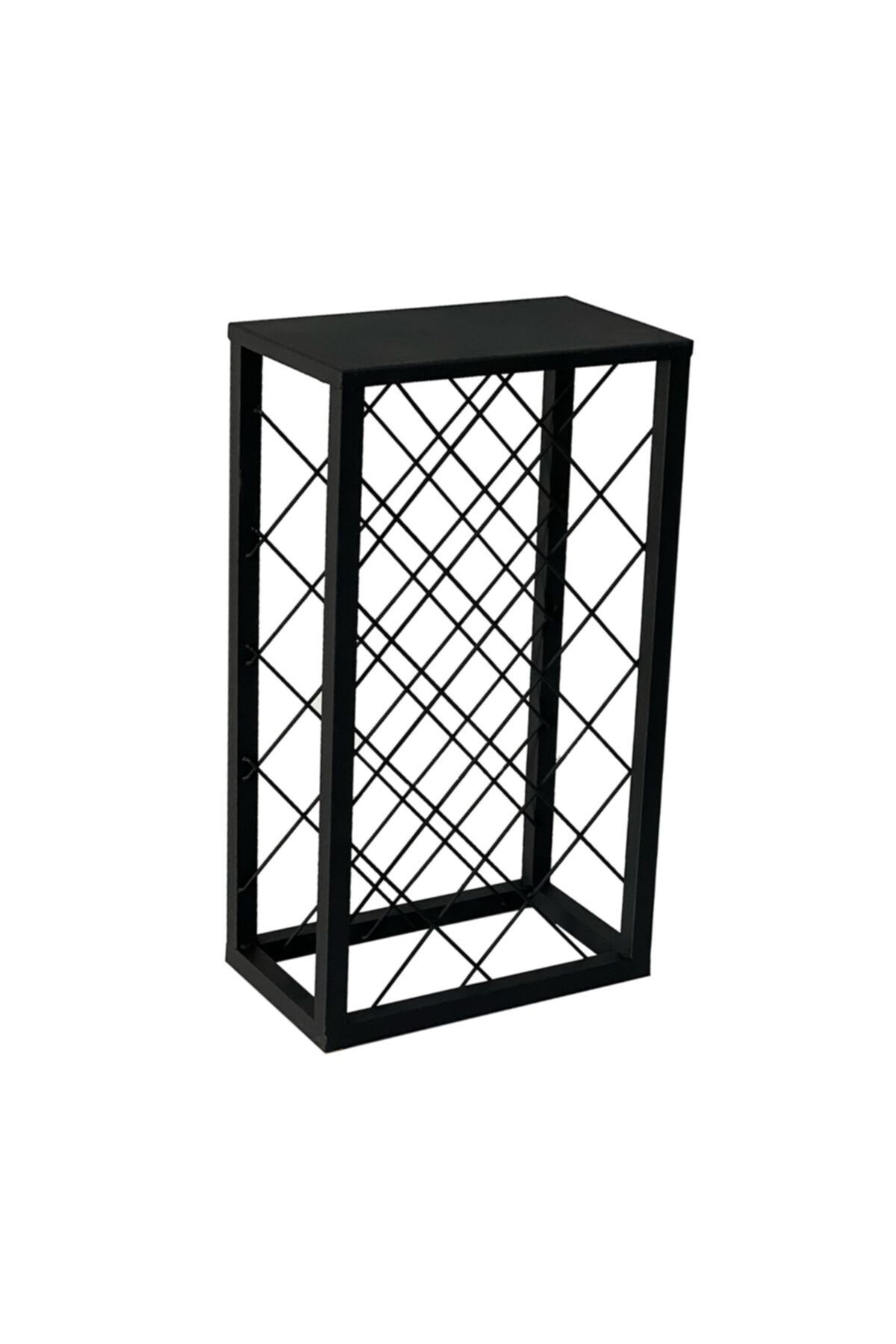 Weblonya Metal Şaraplık Şarap Standı Metal Stand 6007