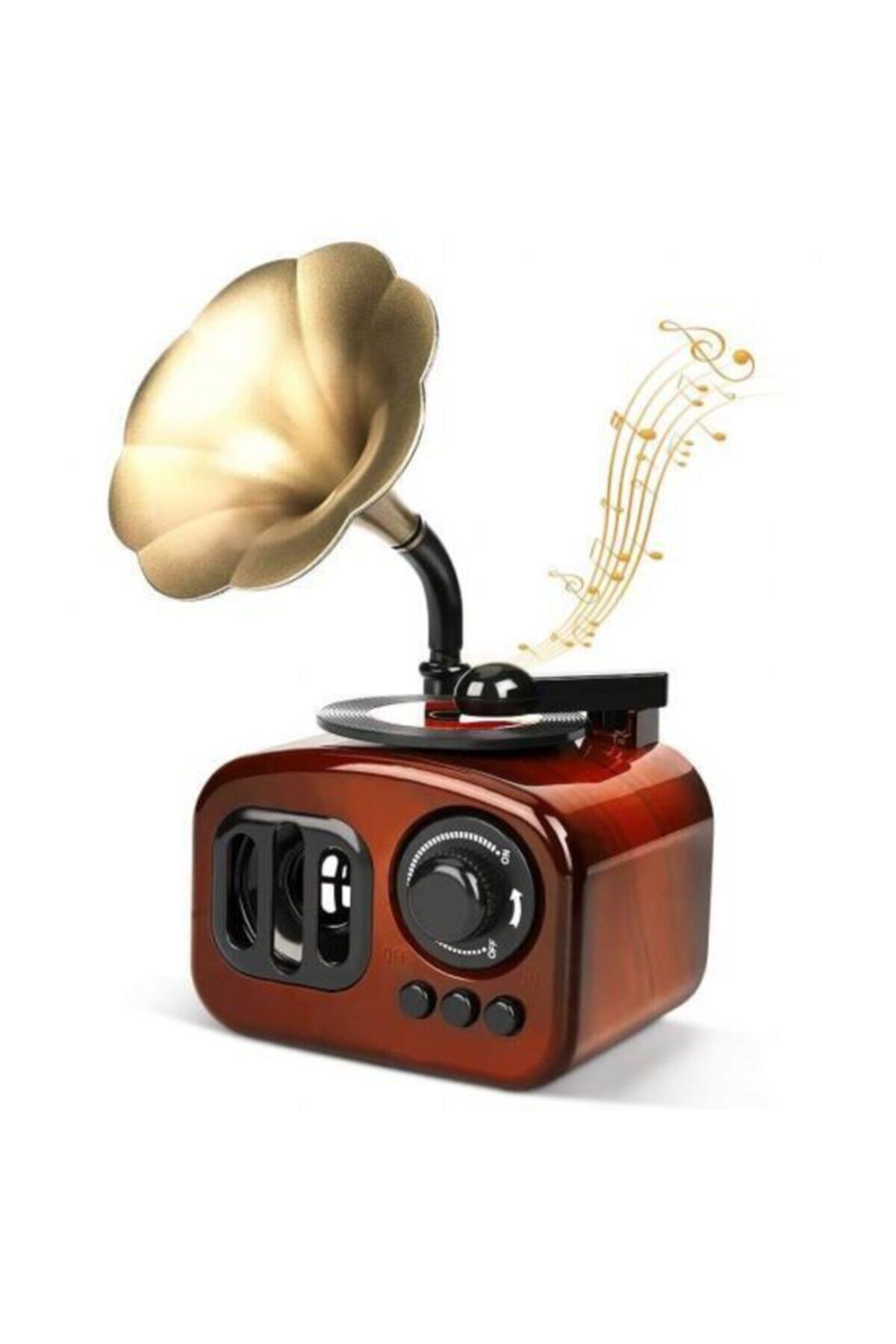 Acenter Nostaljik Tasarım Müzik Kutusu Dekoratif Hediyelik