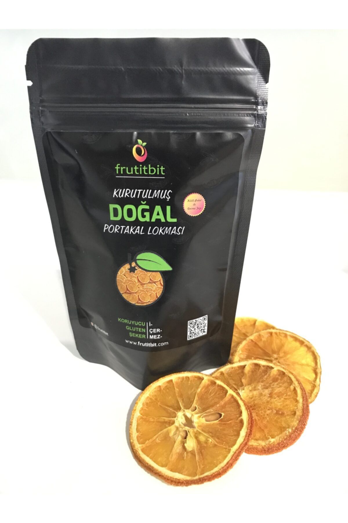 Frutitbit Kurutulmuş Doğal Portakal Lokması 50g