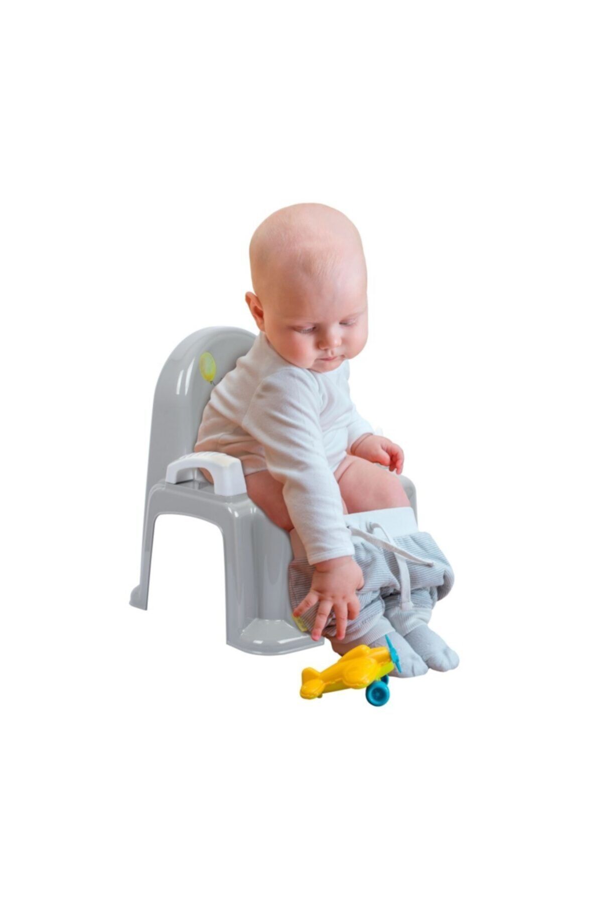 Sevi Bebe Gri Renkli Sandalye Lazımlık
