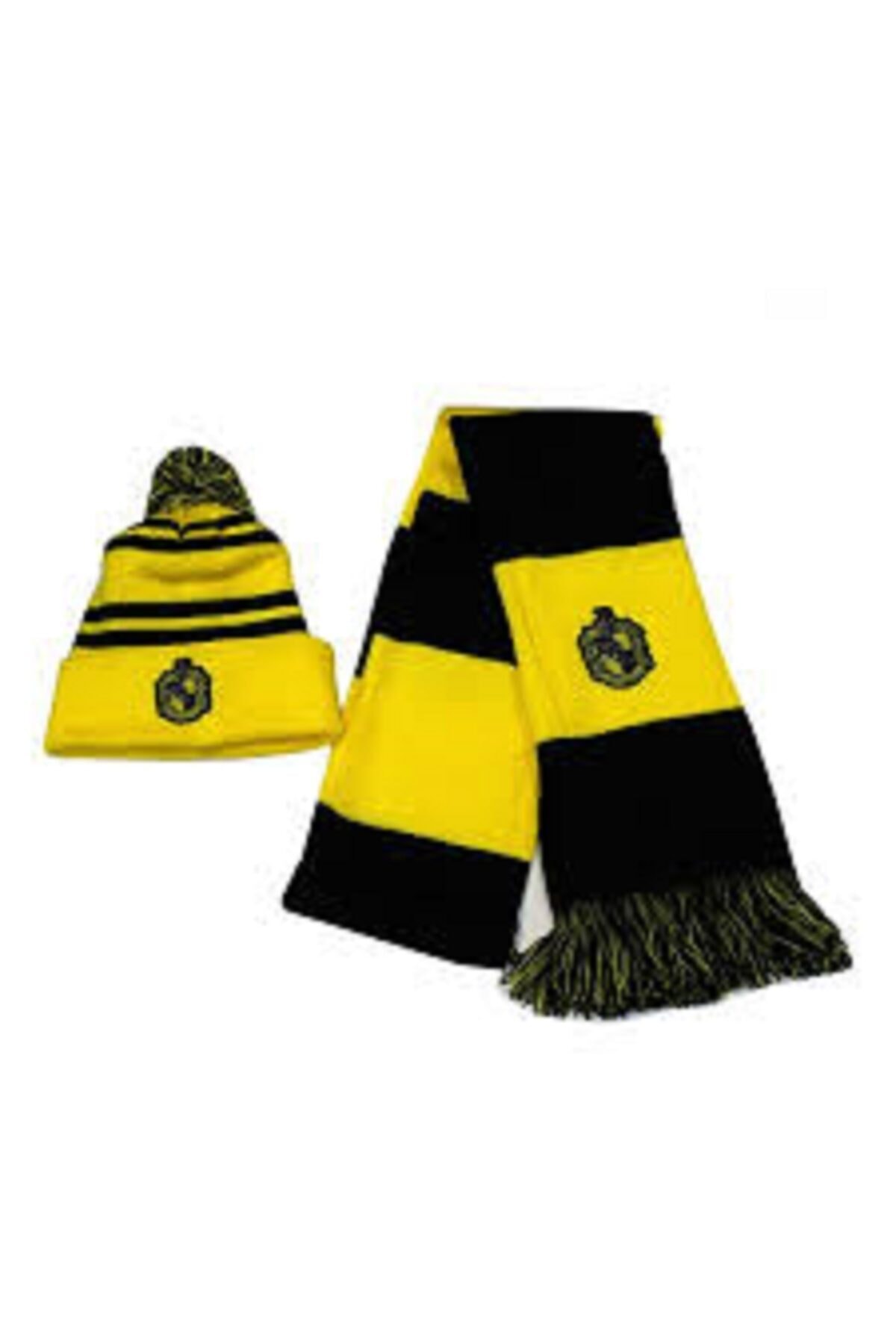 Ogobongo Hufflepuff Atkı Bere Takımı
