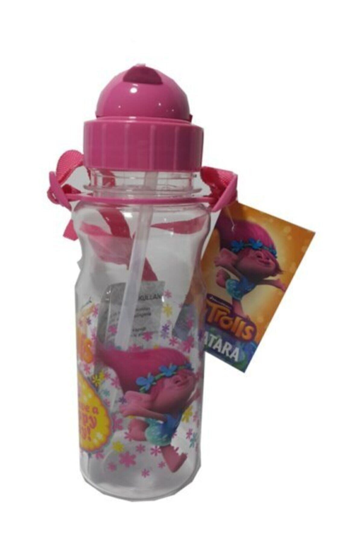 Matara Çocuk Troll Plastik Su Matarası 500ml