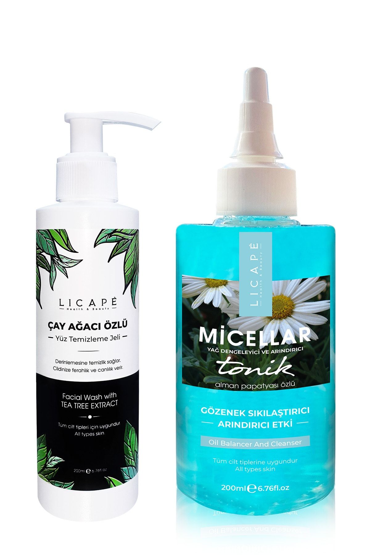 Licape Çay Ağacı Özlü Yüz Temizleme Jeli Yağlı/akneye Eğilim Gösteren Ciltler 200ml