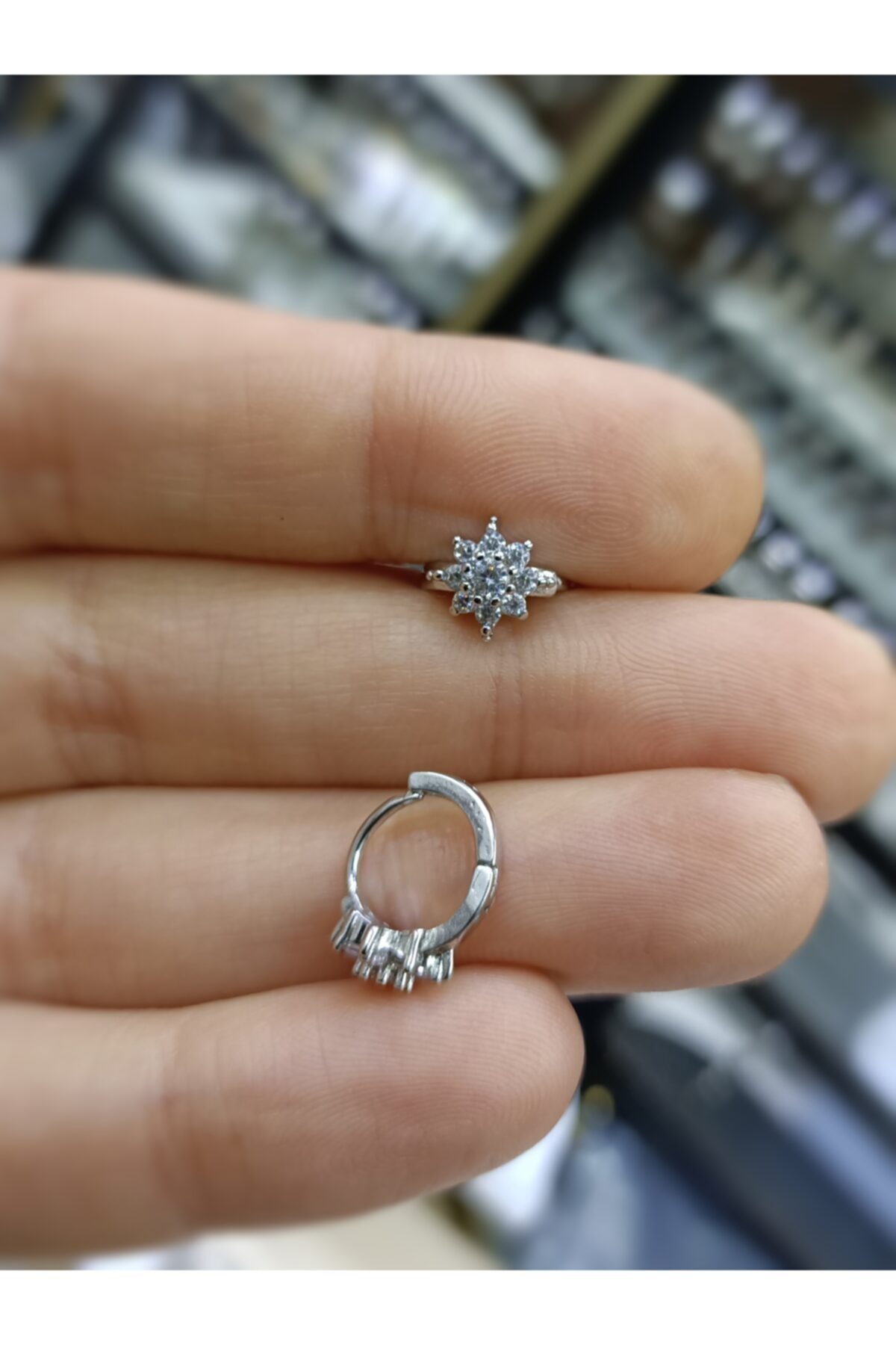 Arescollection Cerrahi Çelik Helix Rook Tragus Piercingi