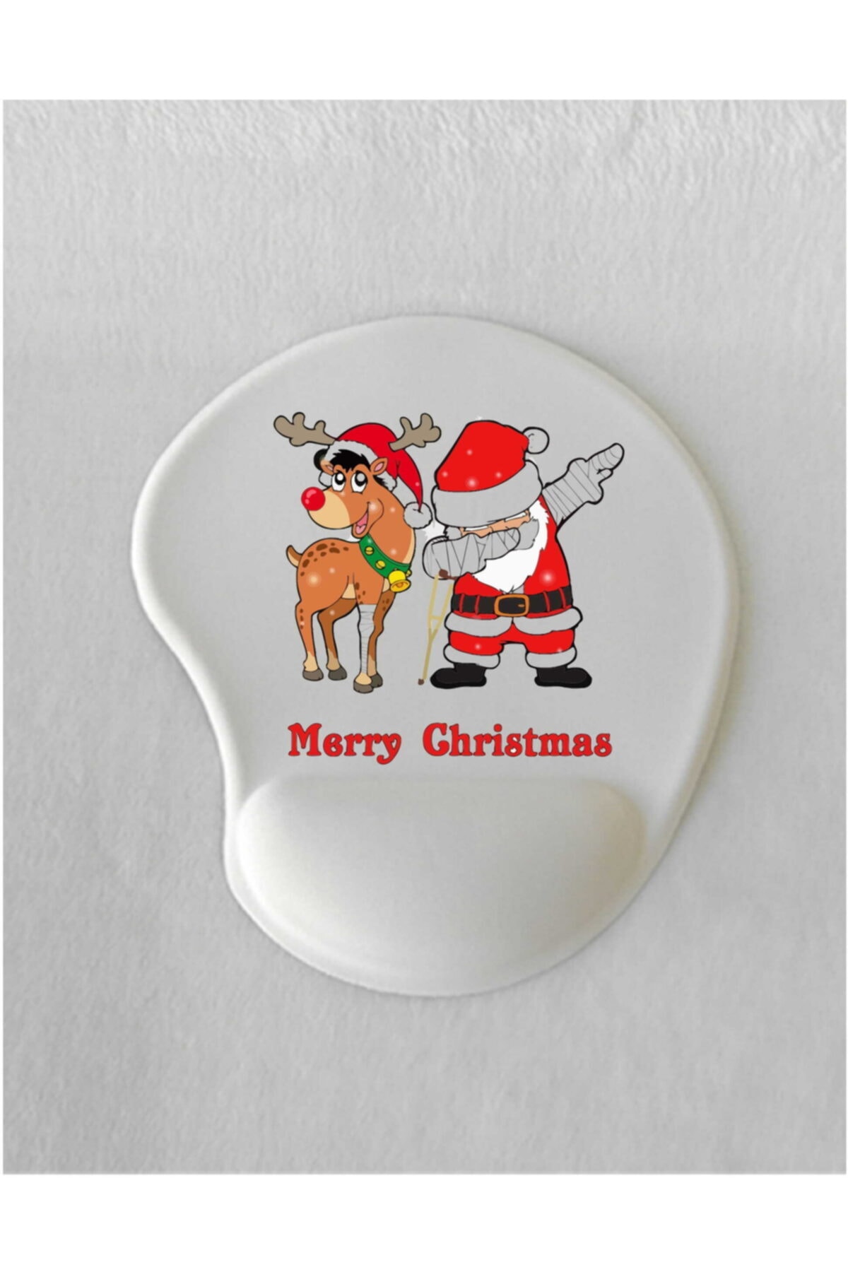 IDEA TASARIM Yılbaşı Özel Baskılı Bilek Destekli Mousepad