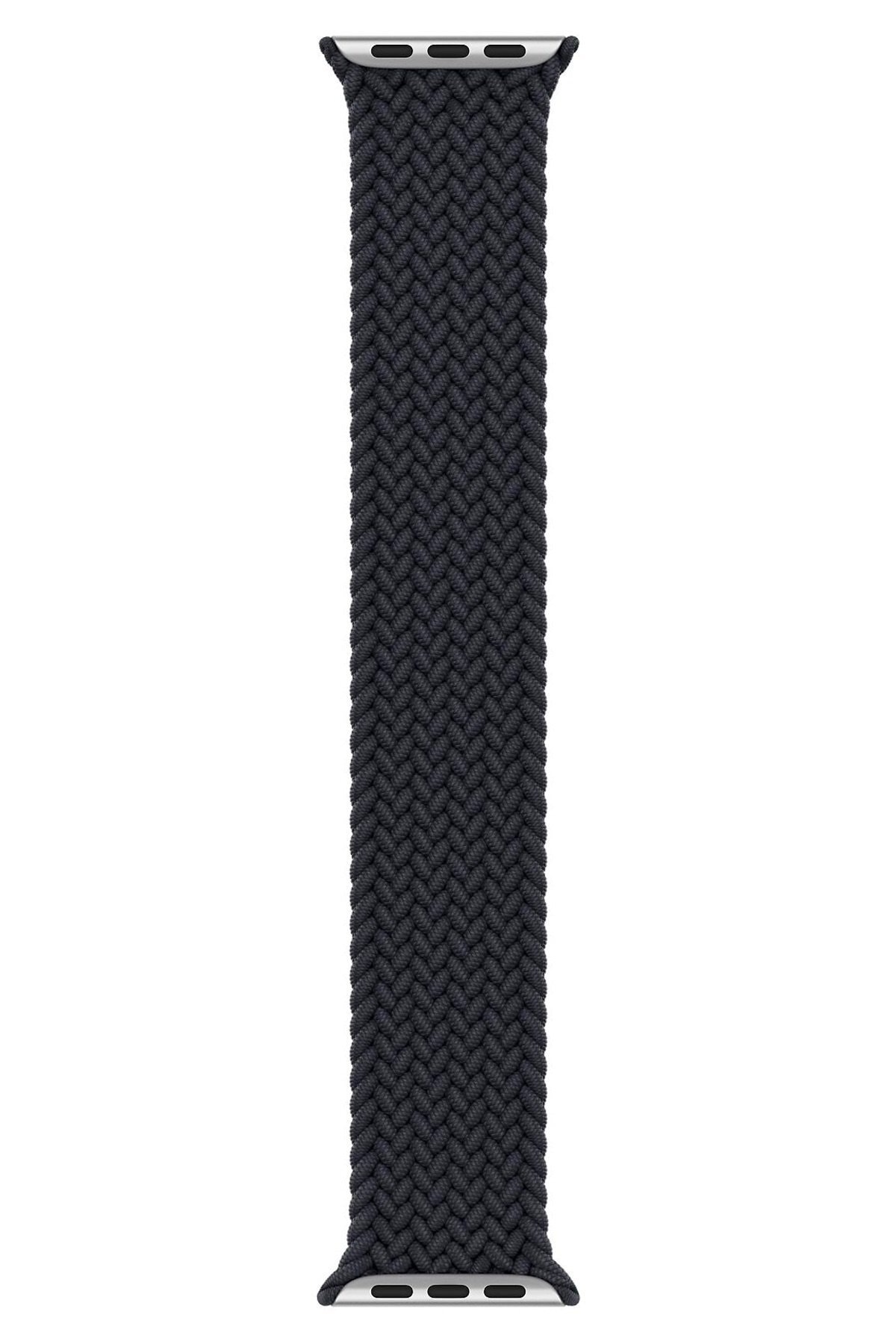 Apple Watch 1 2 3 4 5 6 7 Se Nike 38mm 40mm 41mm Uyumlu Kordon Kayış Bileklik Örgülü Band Medium