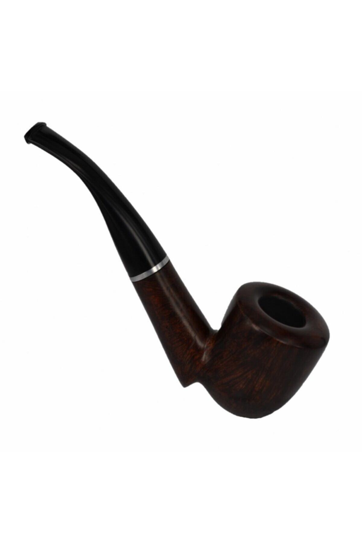 Şahin Üç Yıldız Freehand 9 Mm Filtreli Ebonit Saplı Pipo Cy872