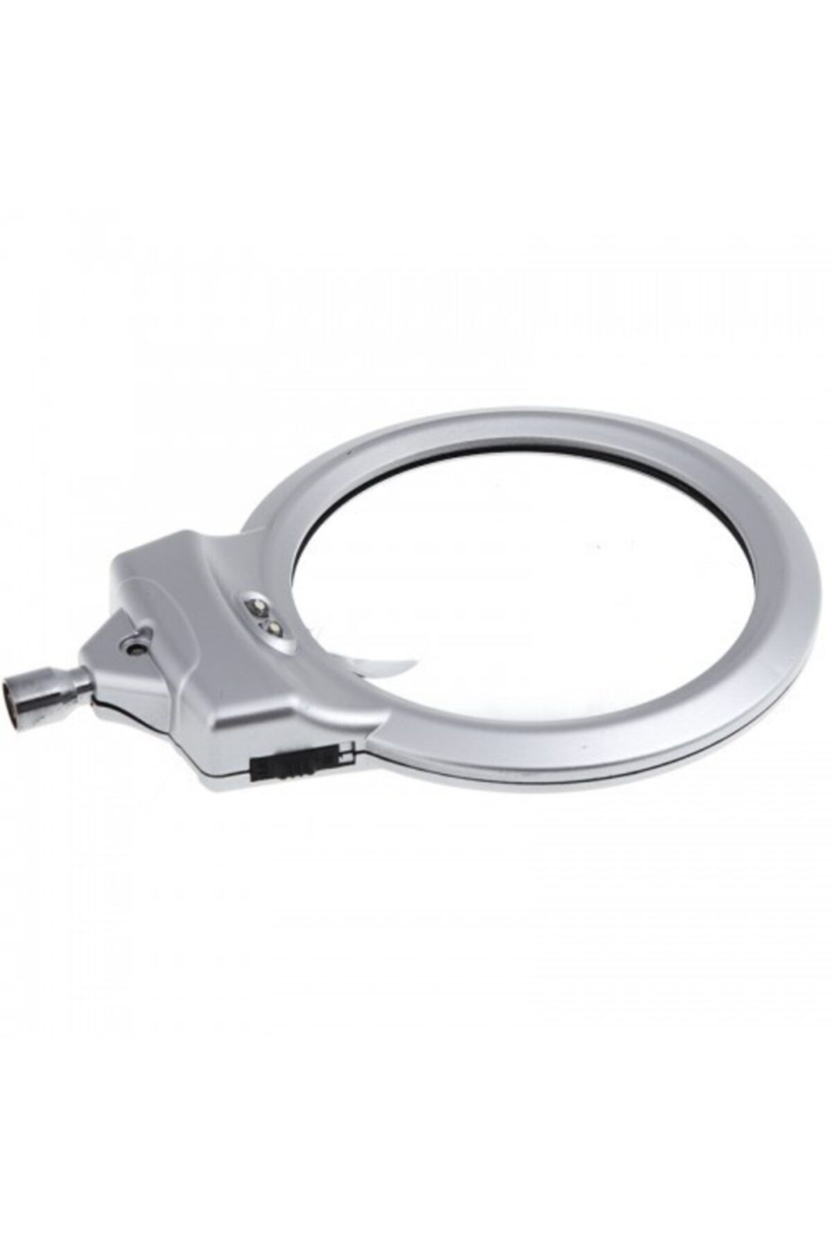 sinerjishop 2.5x90 Mm 5x24 Mm Büyüteç, Mandallı Metal Hortumlu Masa Üstü Büyüteç