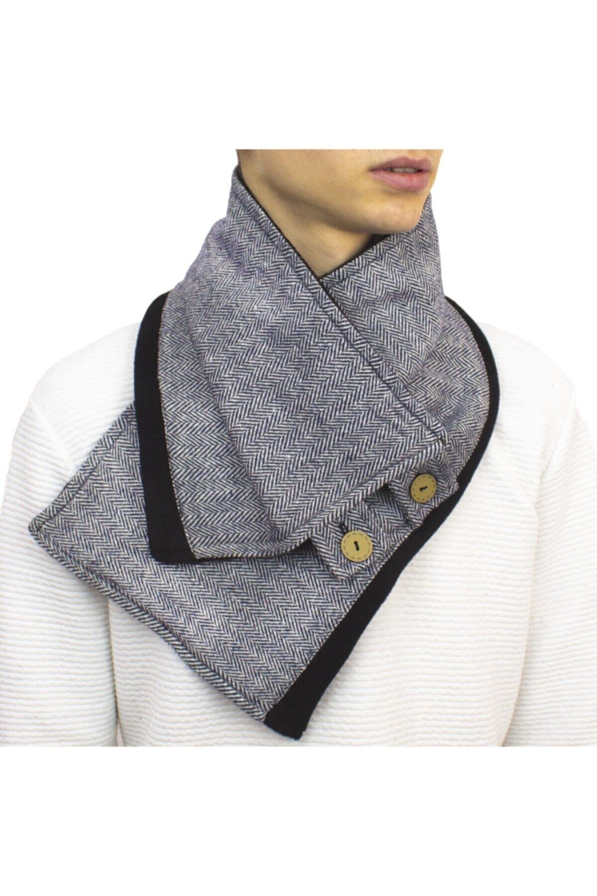 Ankaflex Içi Polar Dışı Kaşe Erkek Boyun Omuz Atkısı