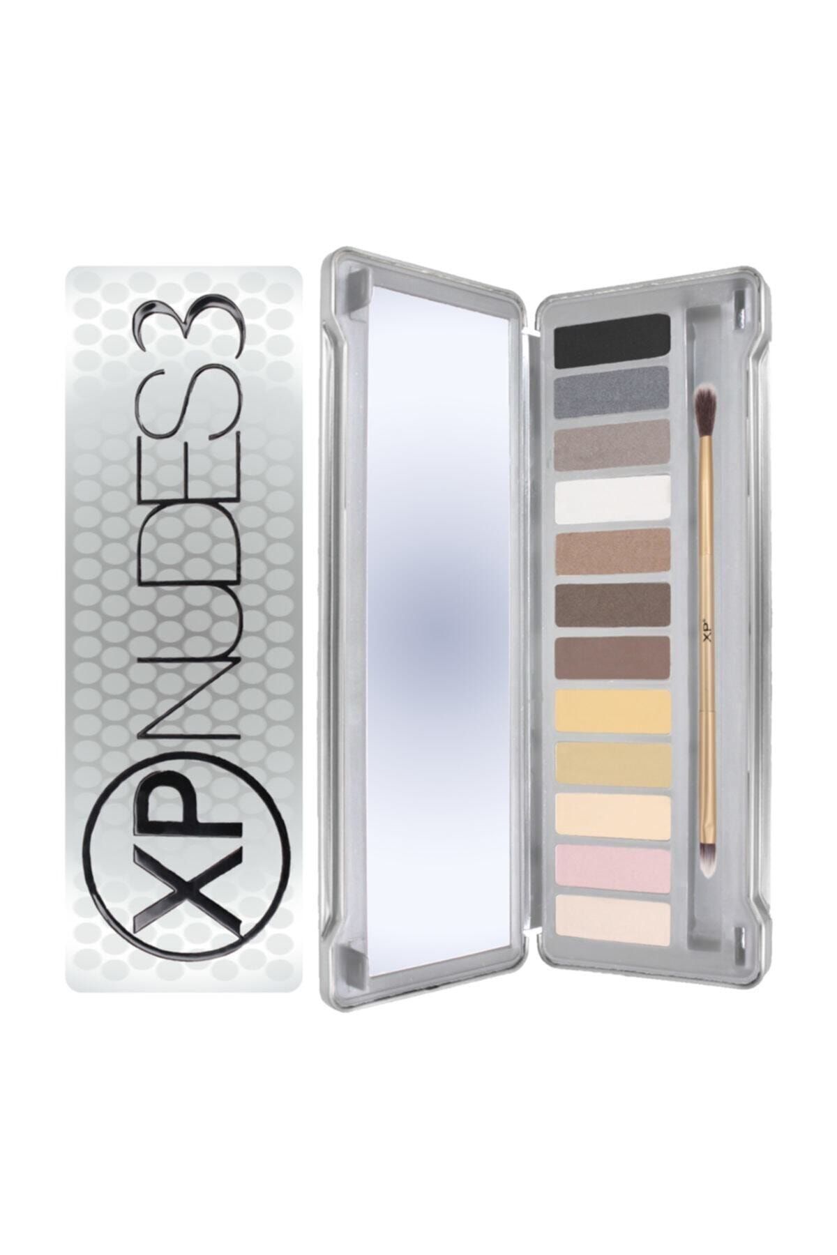 XP Nudes 3 Eye Colour Palette 12 Far Paleti Boy 20 Cm En 7cm Buyuk Palet 8680331749230