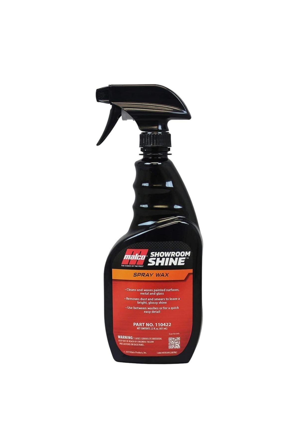 MALCO Araç Bakım Malzemeleri Showroom Shine Spray Yüzey Temizleyici 651 Ml