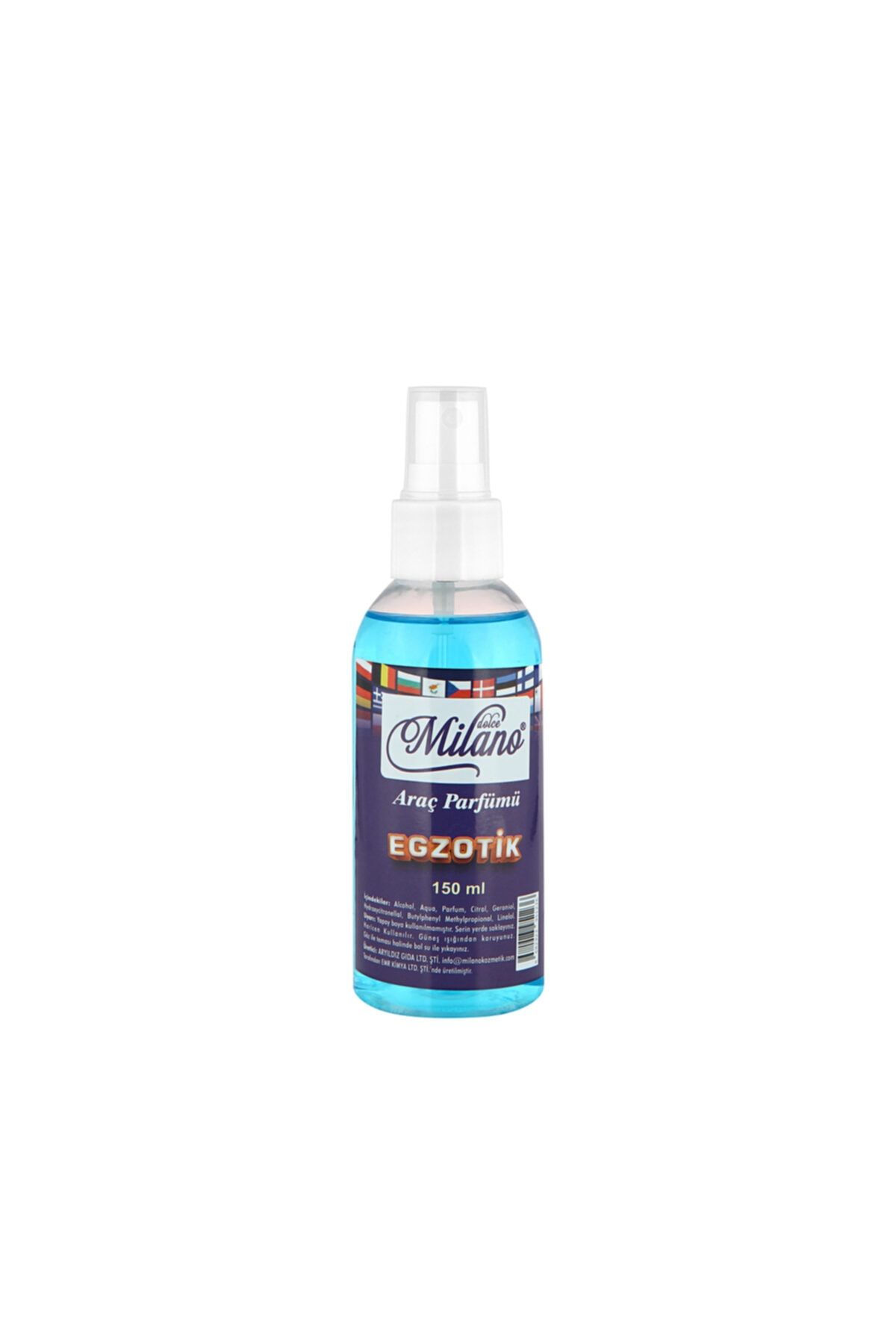 Dolce Milano Sprey Araç Ve Oto Parfümü 150 ml Egzotik