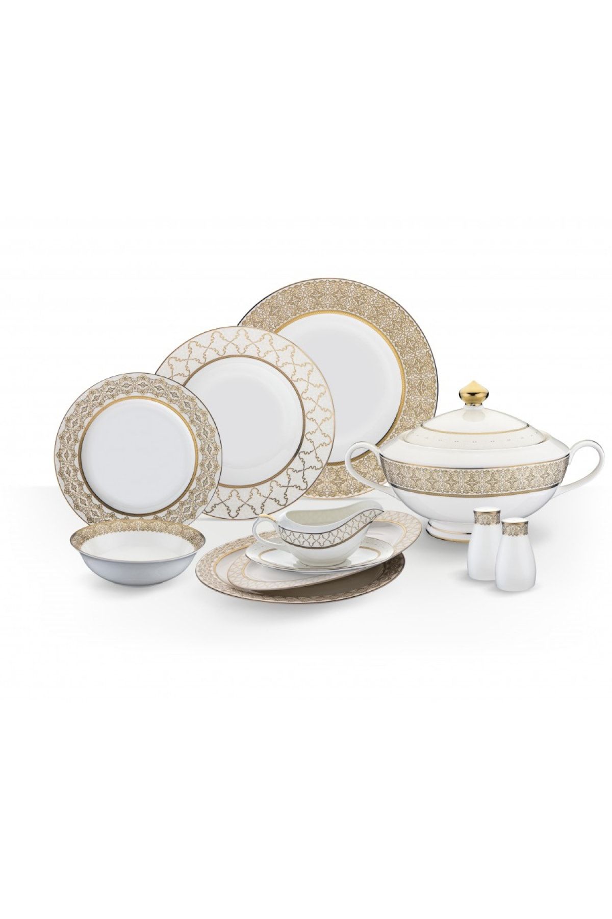 Porio Campello 74 Parça Bonechina Suplalı Y.tk.