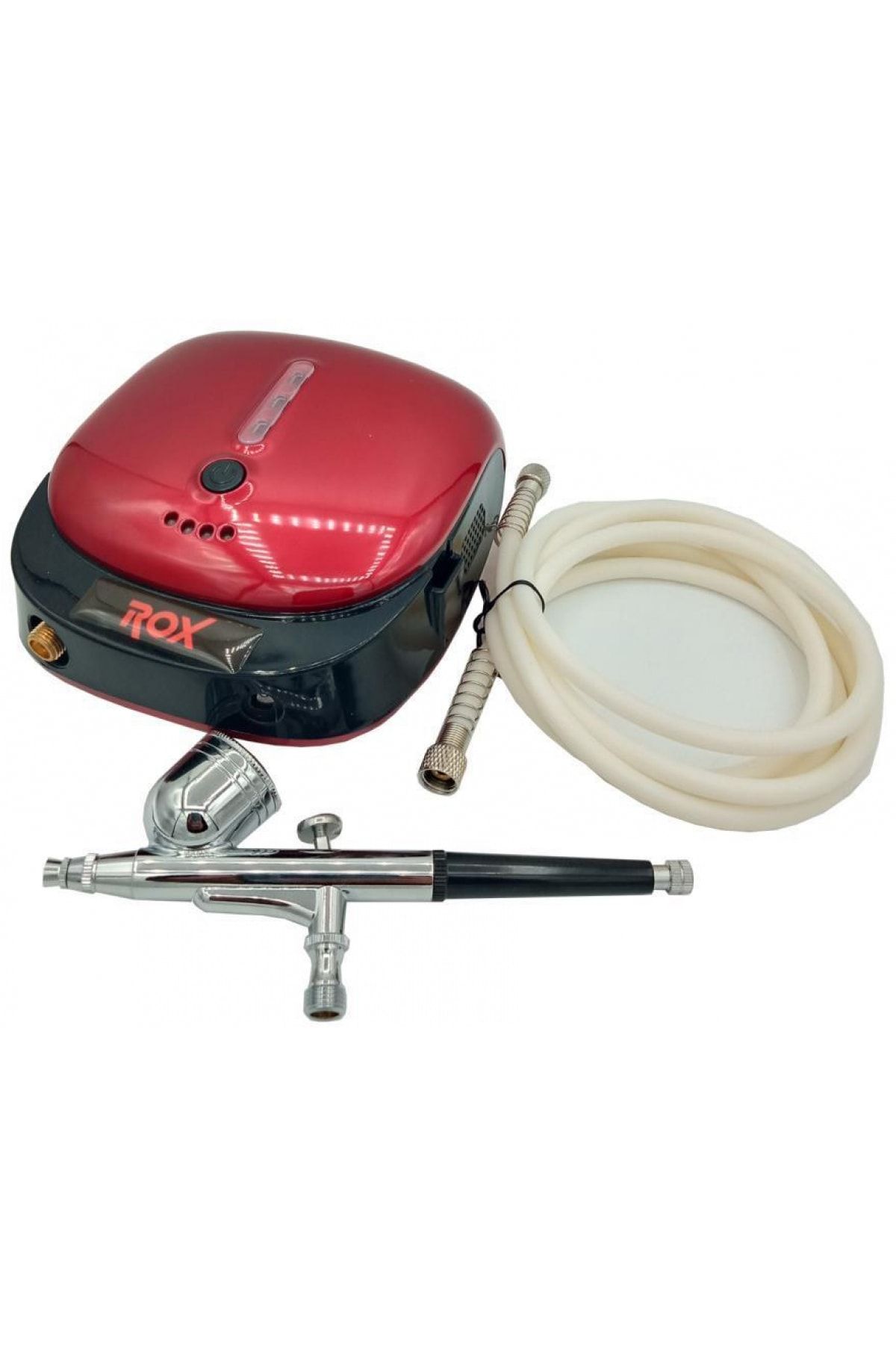 Rox Wood Akülü Airbrush Boya Tabancası Seti 0066