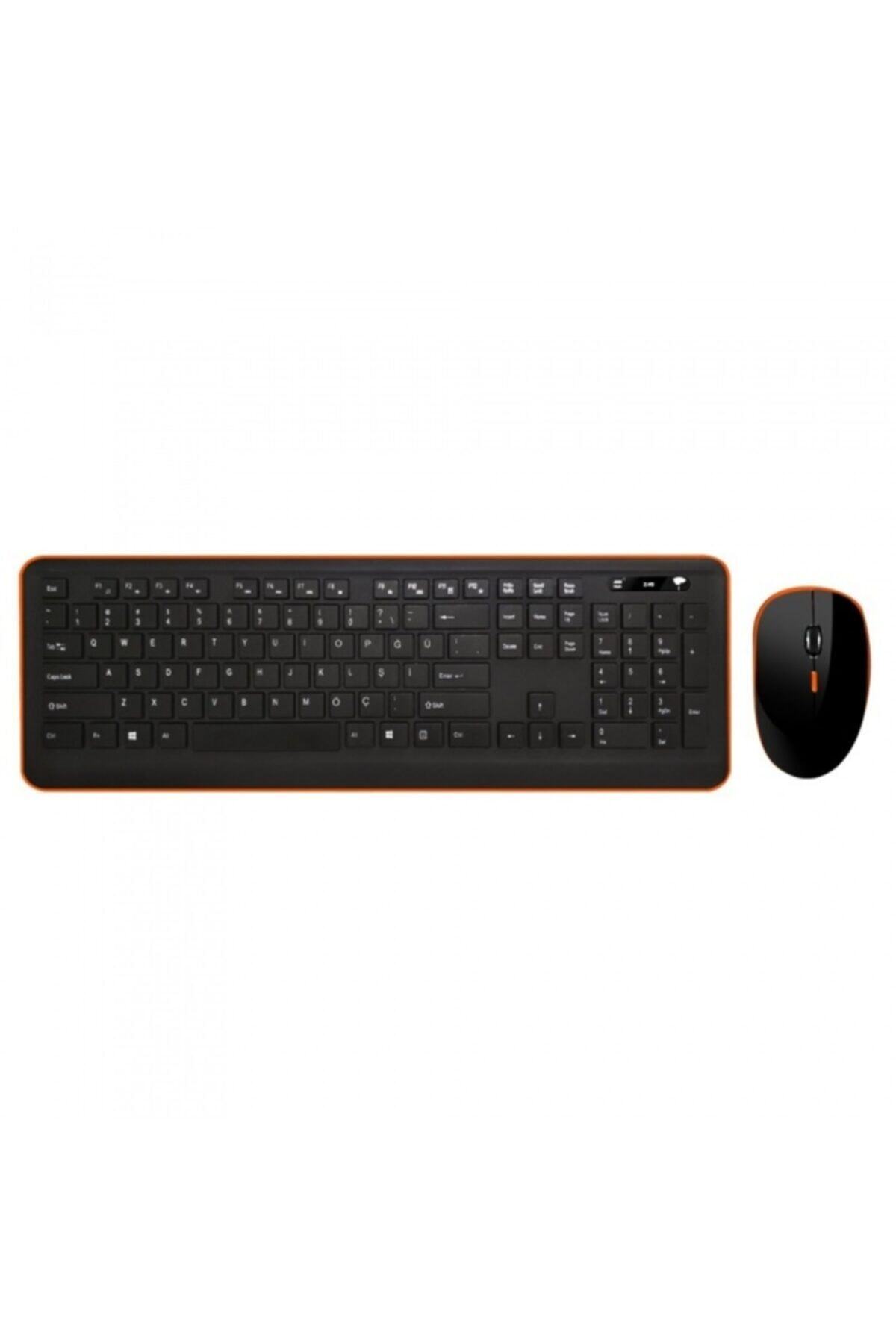 TURBOX Tr-k90 Kablosuz Wireless Q Klavye Mouse Set