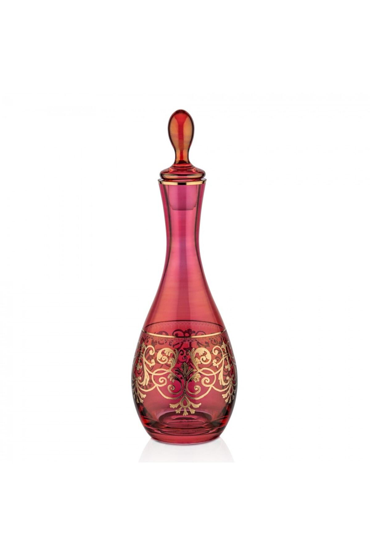 Porio Tiara Sarmaşık Kırmızı Karaf