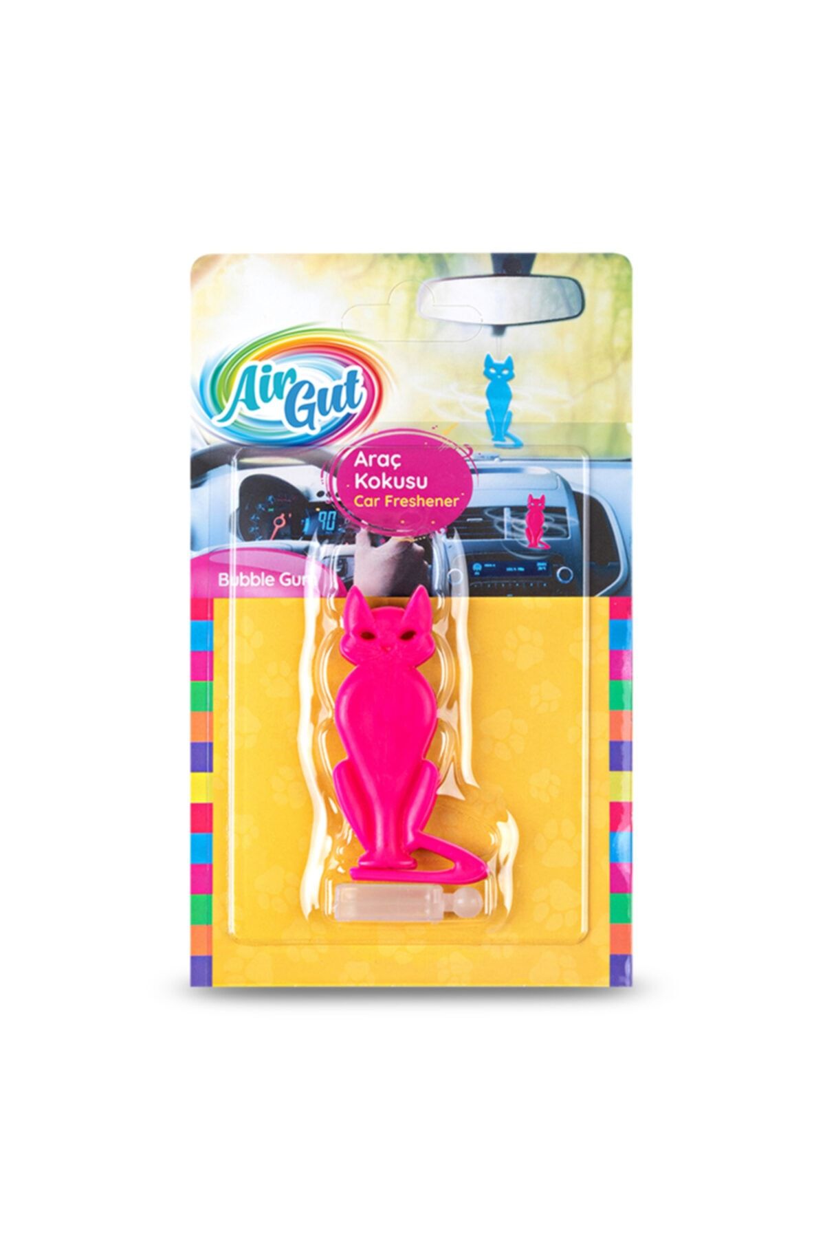 AirGut Air Gut Araç Kokusu Kedi (BUBBLEGUM)