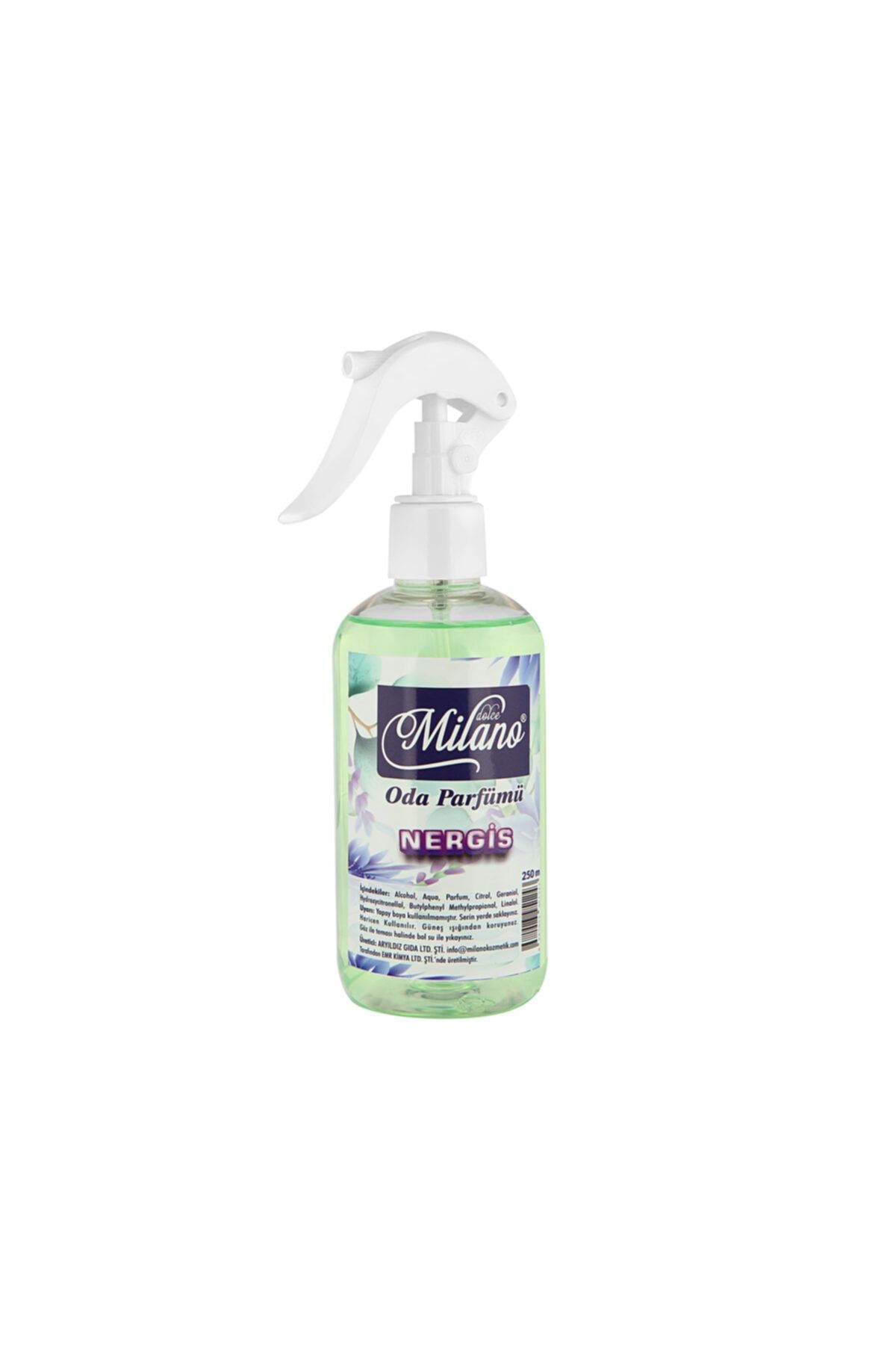 Dolce Milano Sprey Oda Parfümü 250 ml Nergis