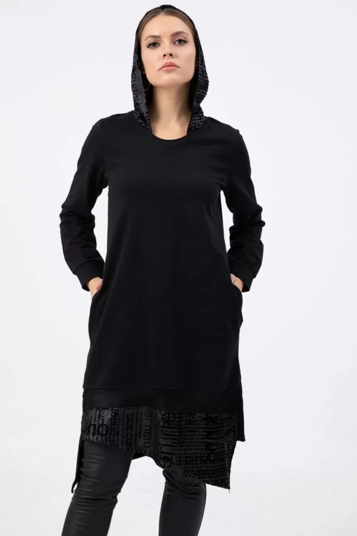 Myu Collection Kapüşonlu Tunik