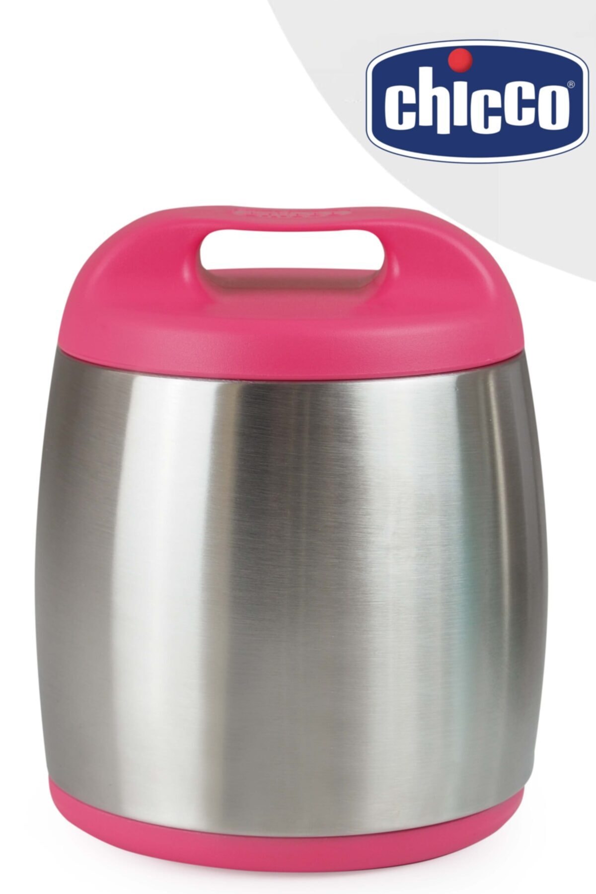 Chicco Paslanmaz Çelik Mama Termosu Pembe