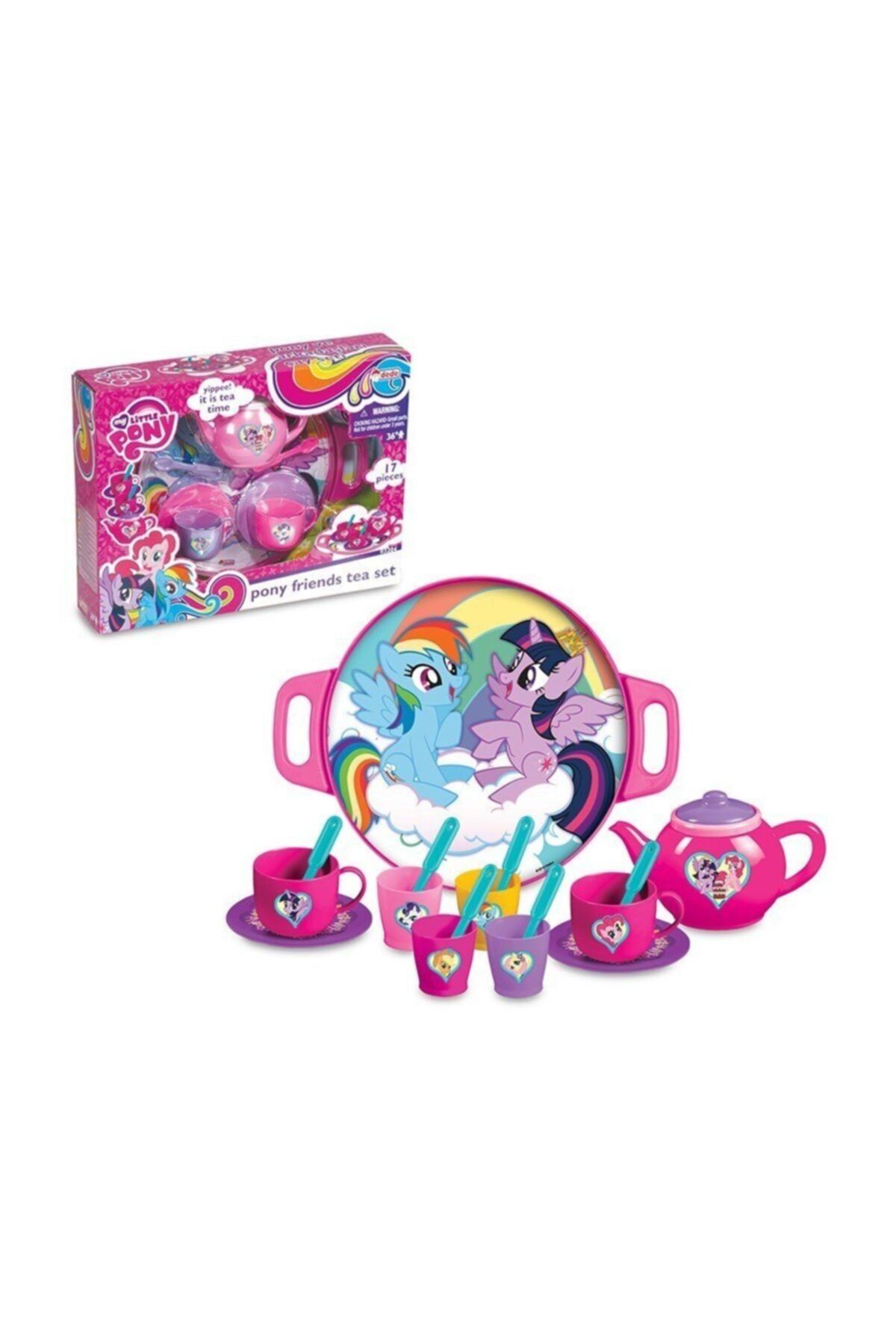 DEDE My Little Pony Tepsili Çay Seti 17 Parça