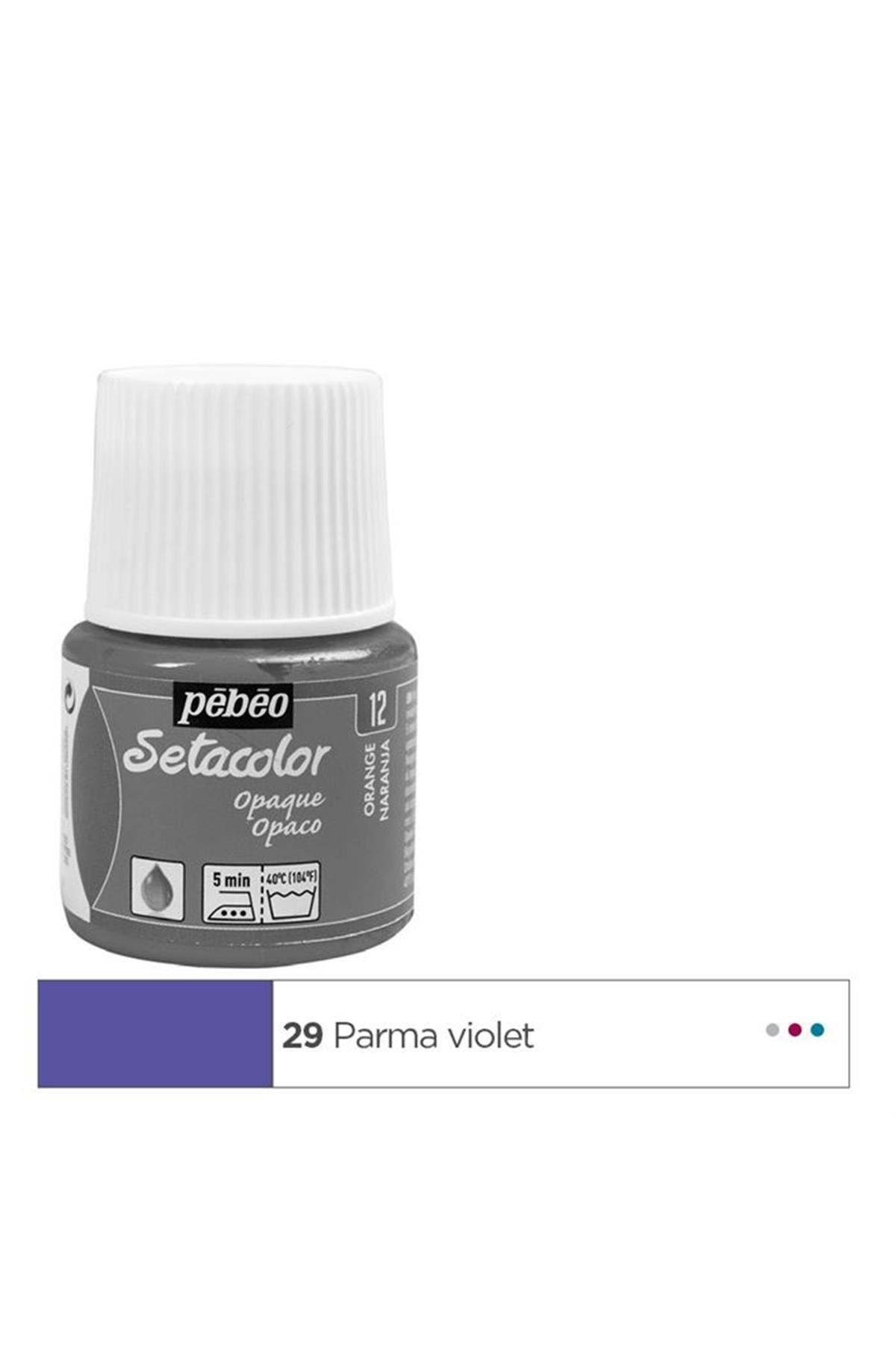Pebeo Marka: Setacolor Opak Örtücü Kumaş Boyası Violet De Parme 295/29 Kategori: Sulu Boya