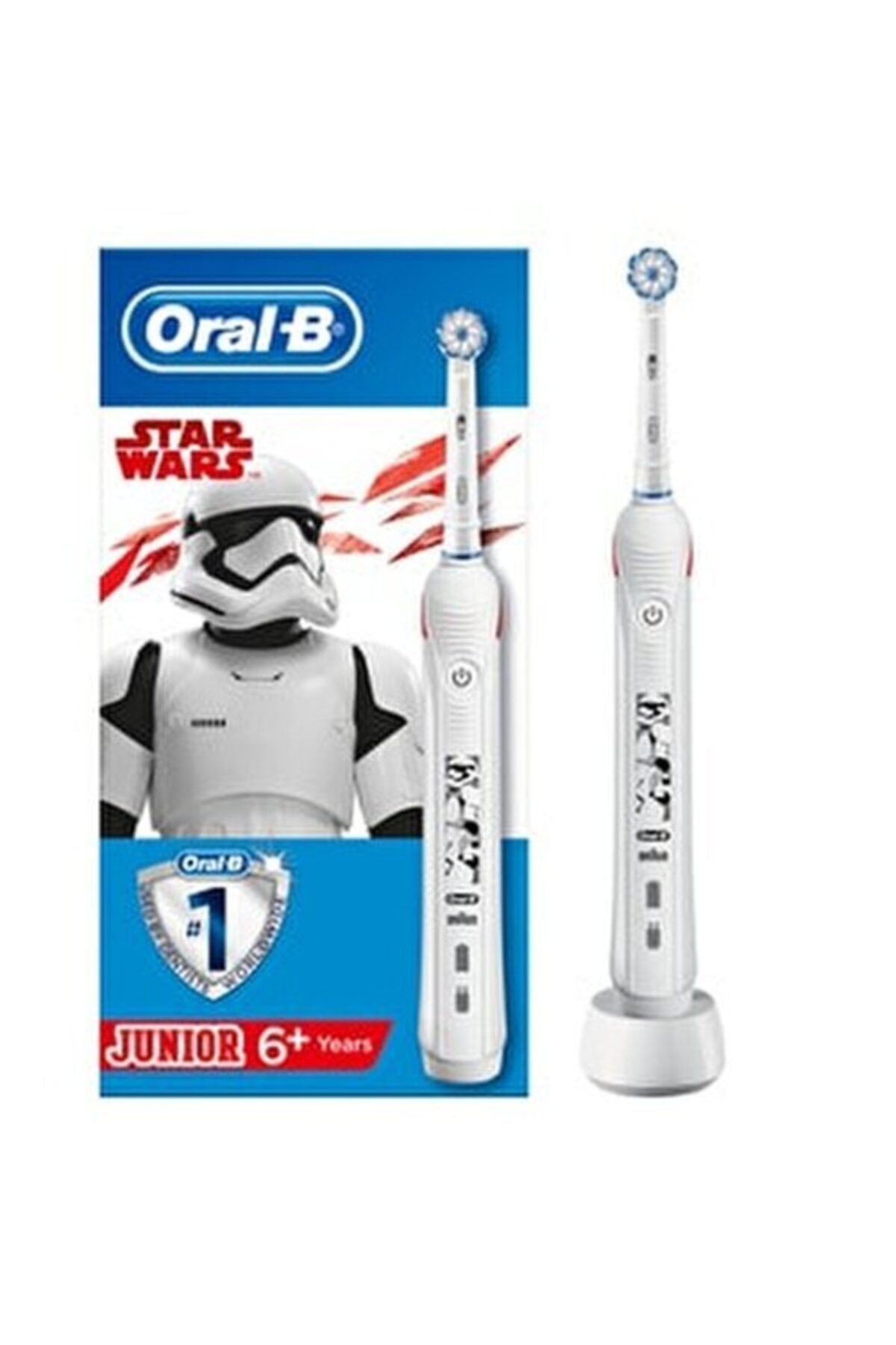 OralB Junior Star Wars Şarj Edilebilir 6+ Yaş Çocuklar Için Diş Fırçası