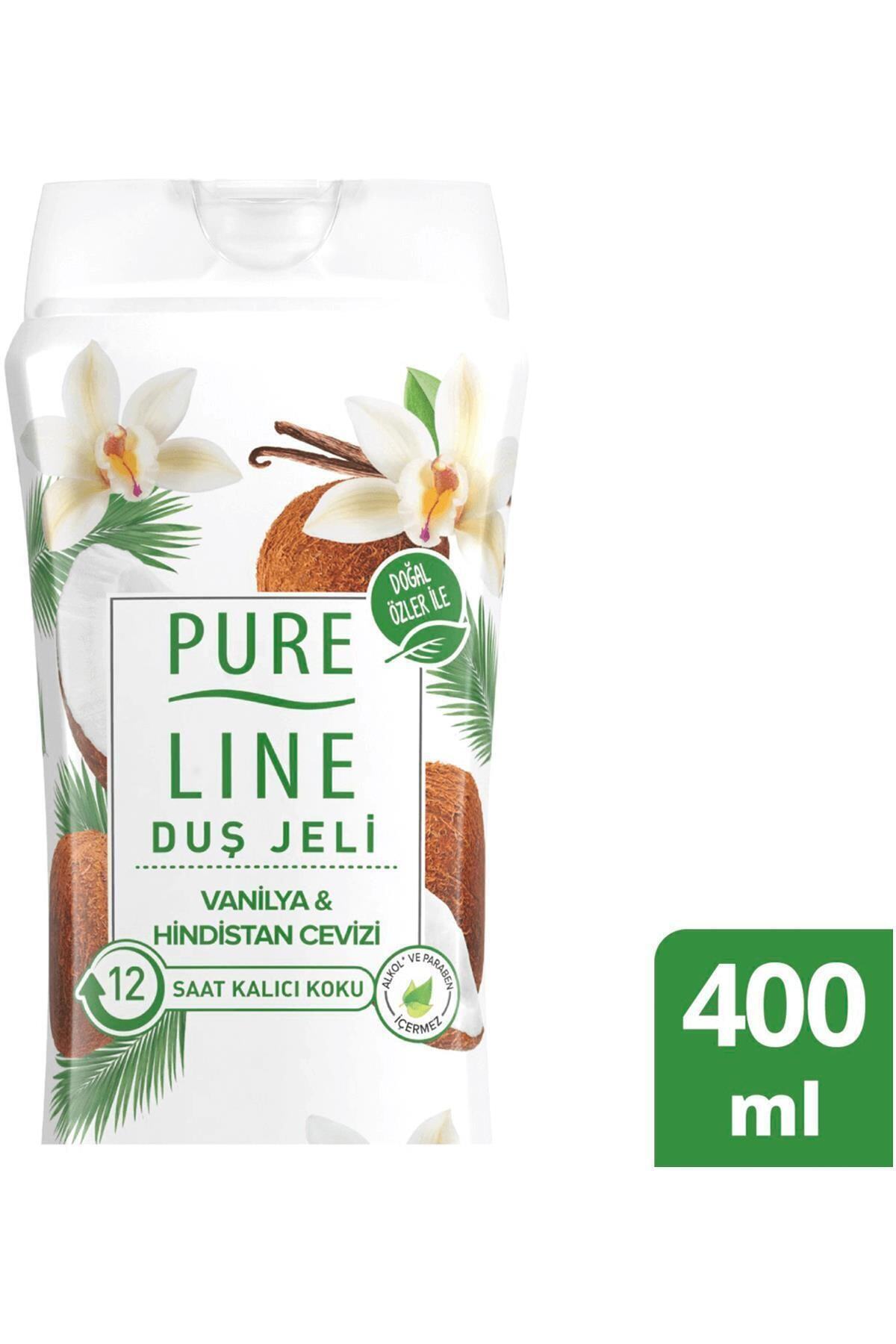 PureLife Pure Line Vanilya Ve Hindistan Cevizi Duş Jeli 400 ml