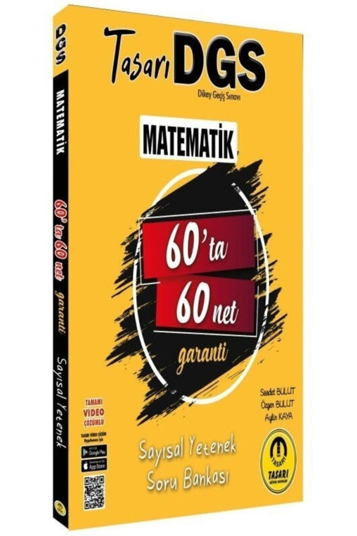 Tasarı Yayınları 2022 Dgs Matematik 60 Ta 60 Net Soru Bankası Video Çözümlü