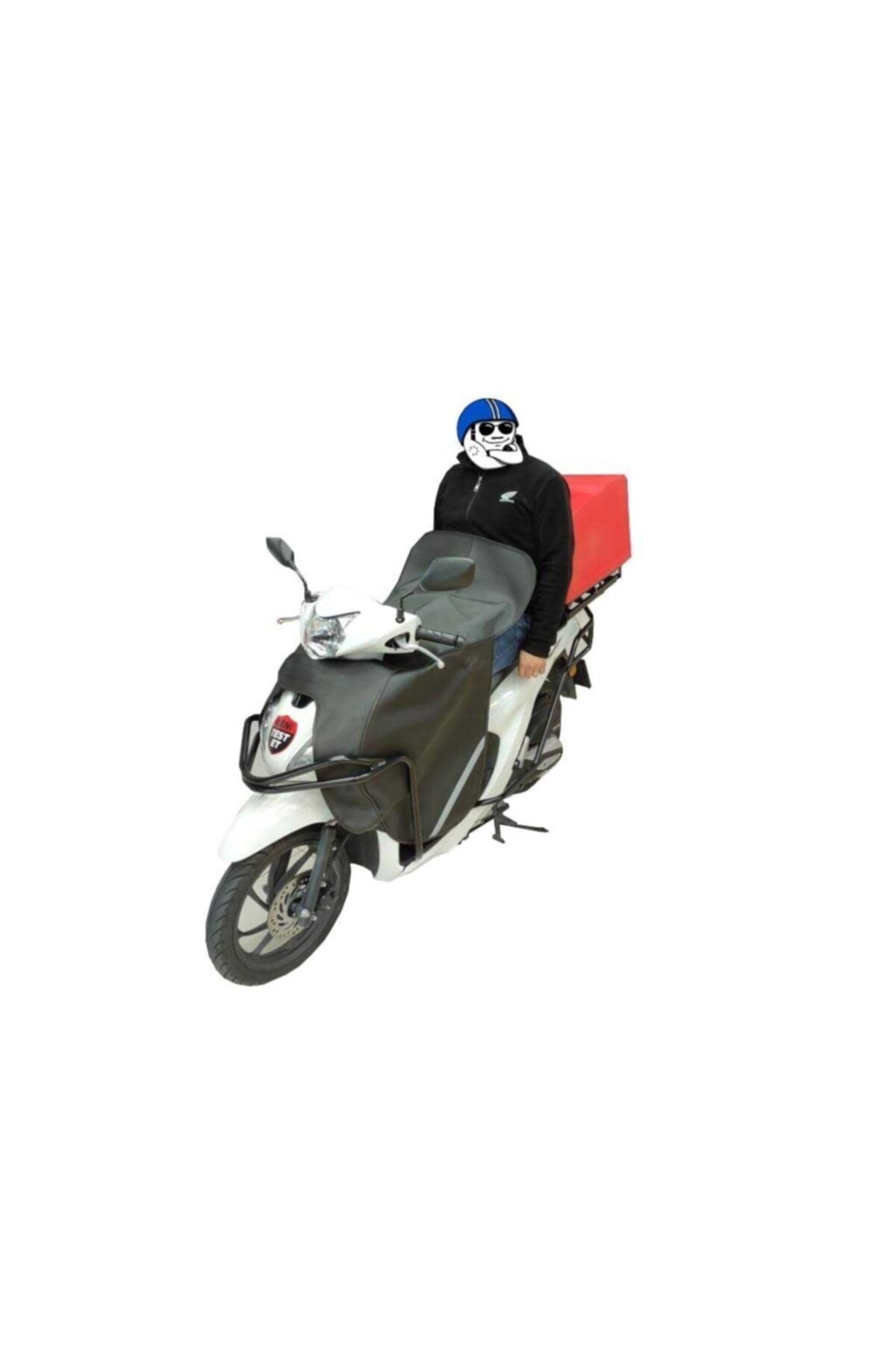 Prosev Honda Dio 110 Diz Örtüsü Uzun (önden Bağlamalı)