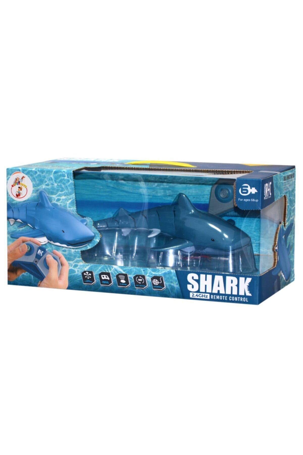 Gepettoys 8031 , Kumandalı Şarjlı Köpek Balığı