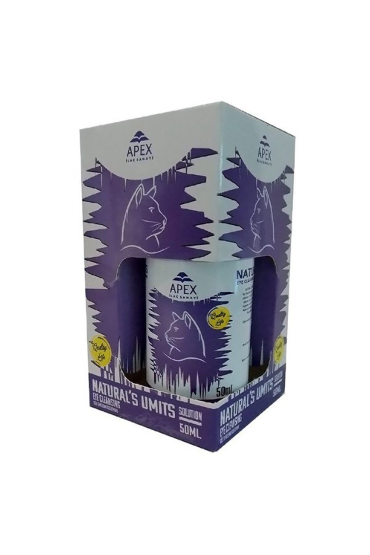 Apex Kediler Için Göz Temizleyici Losyon 50 Ml