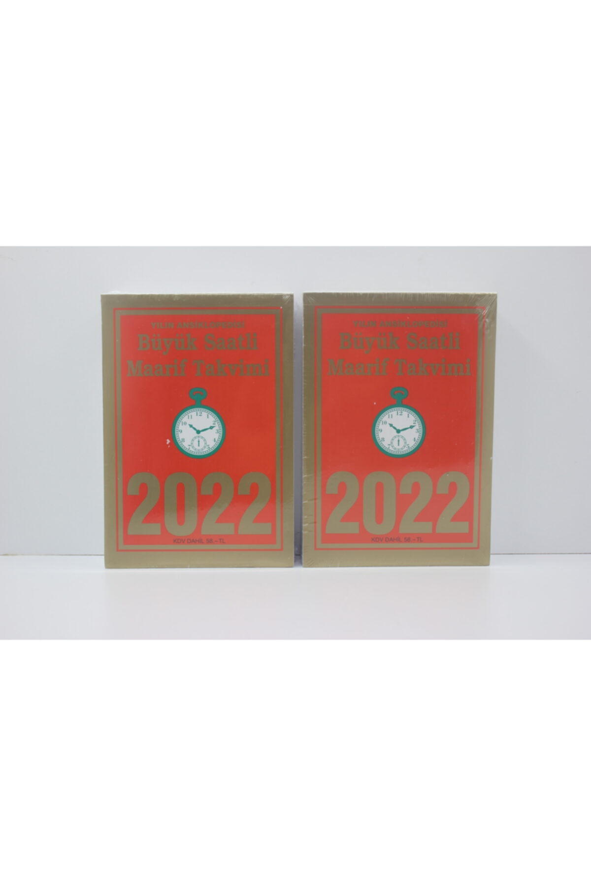 saatli maarif 2022 Yılı Büyük Boy Takvimi 11.5x16cm Büyük (2adet)